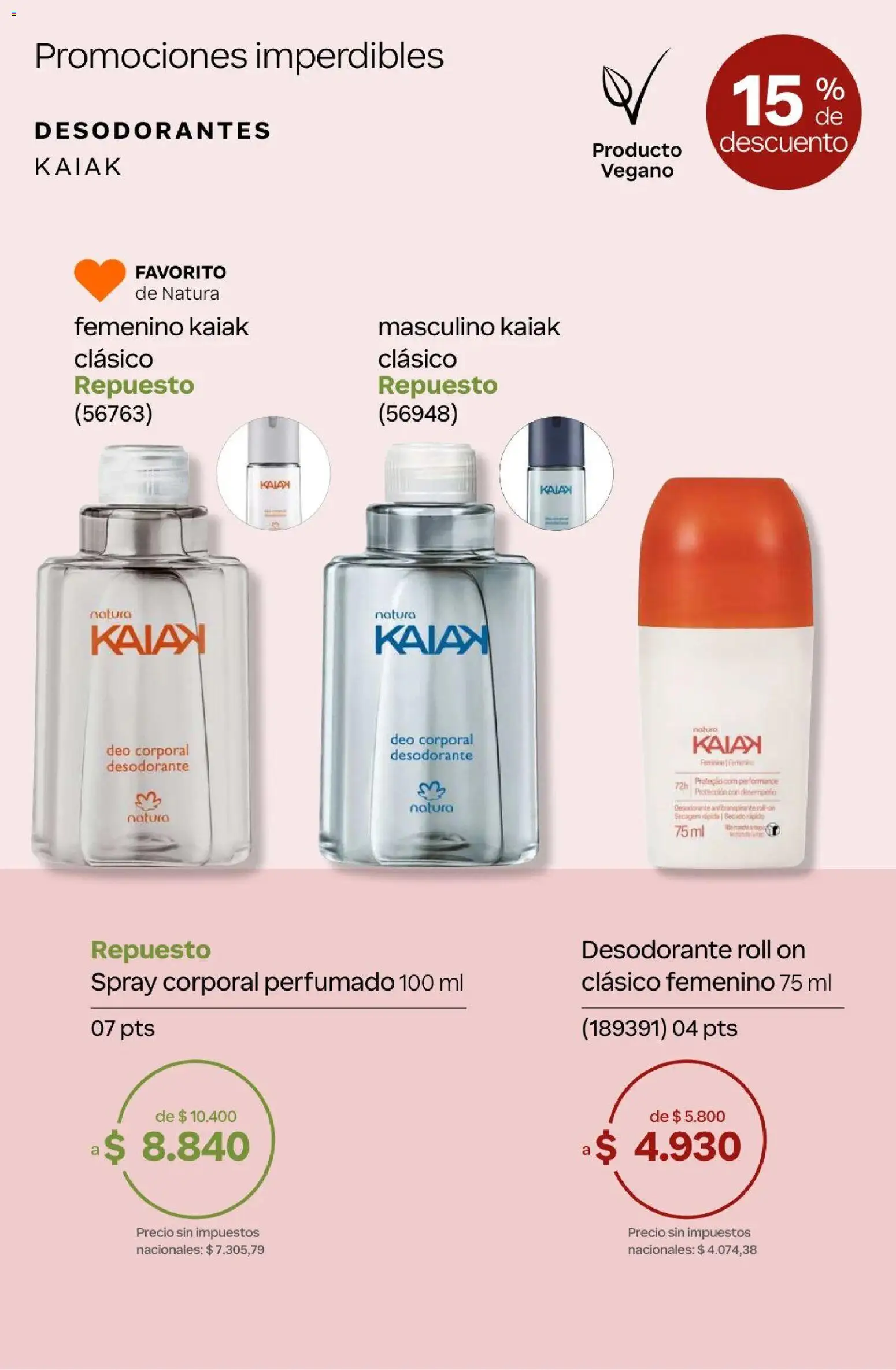 Natura Catálogo Ciclo 4/2026 de 01/04/2026 ✳️ Obtenga un descuento limitado hoy mismo | Argentina