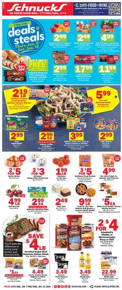 Preview of Schnucks weekly ads valid from 07.01.2026