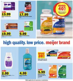 Meijer Weekly Ad - MI - valid from 13.07.2025 | Page: 21 | Products: Vitamin, Protein Powder, Powder, Sugar