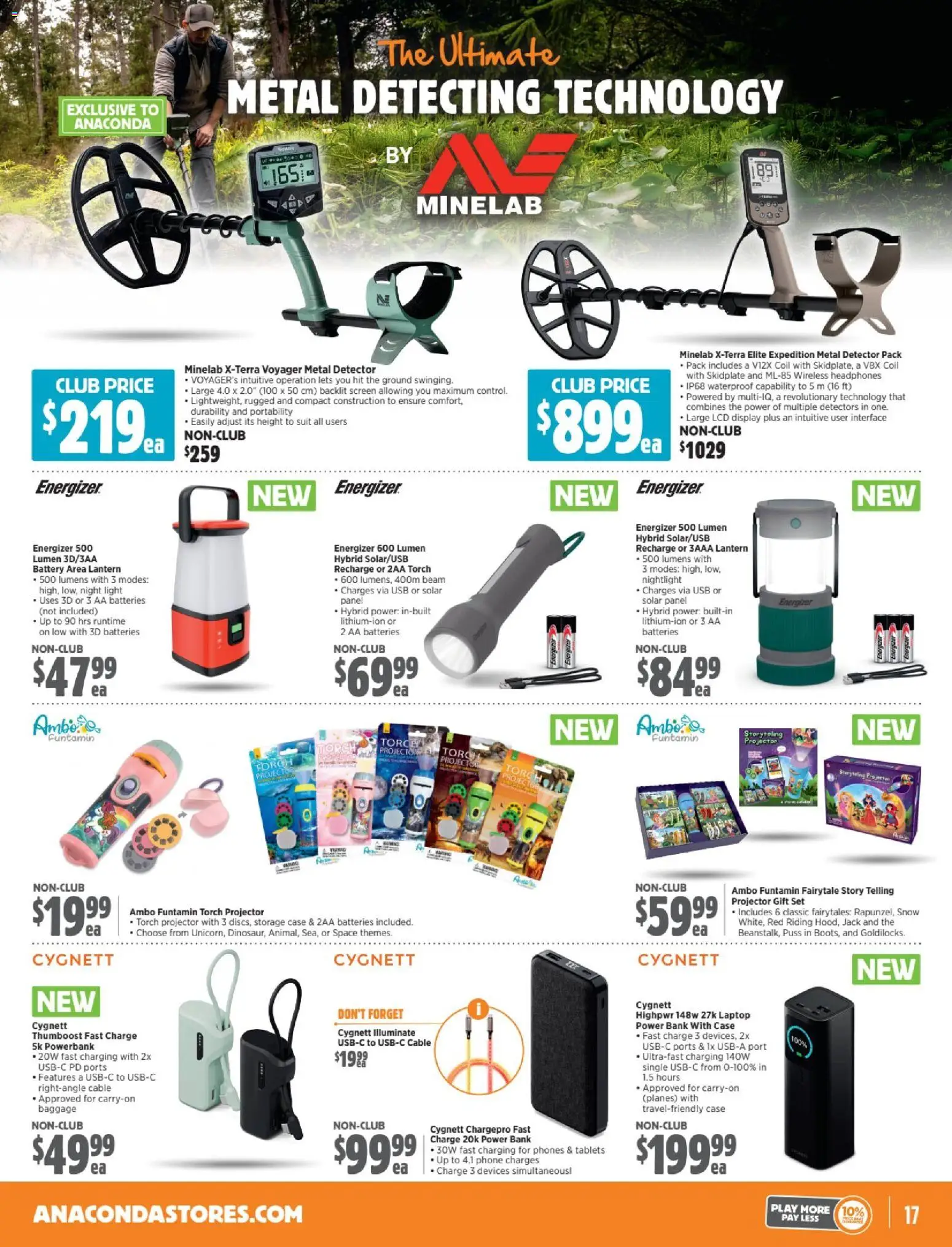 Anaconda catalogue - valid from 27.10.2025 | Page: 17 | Products: Battery, Light, Suit, Case