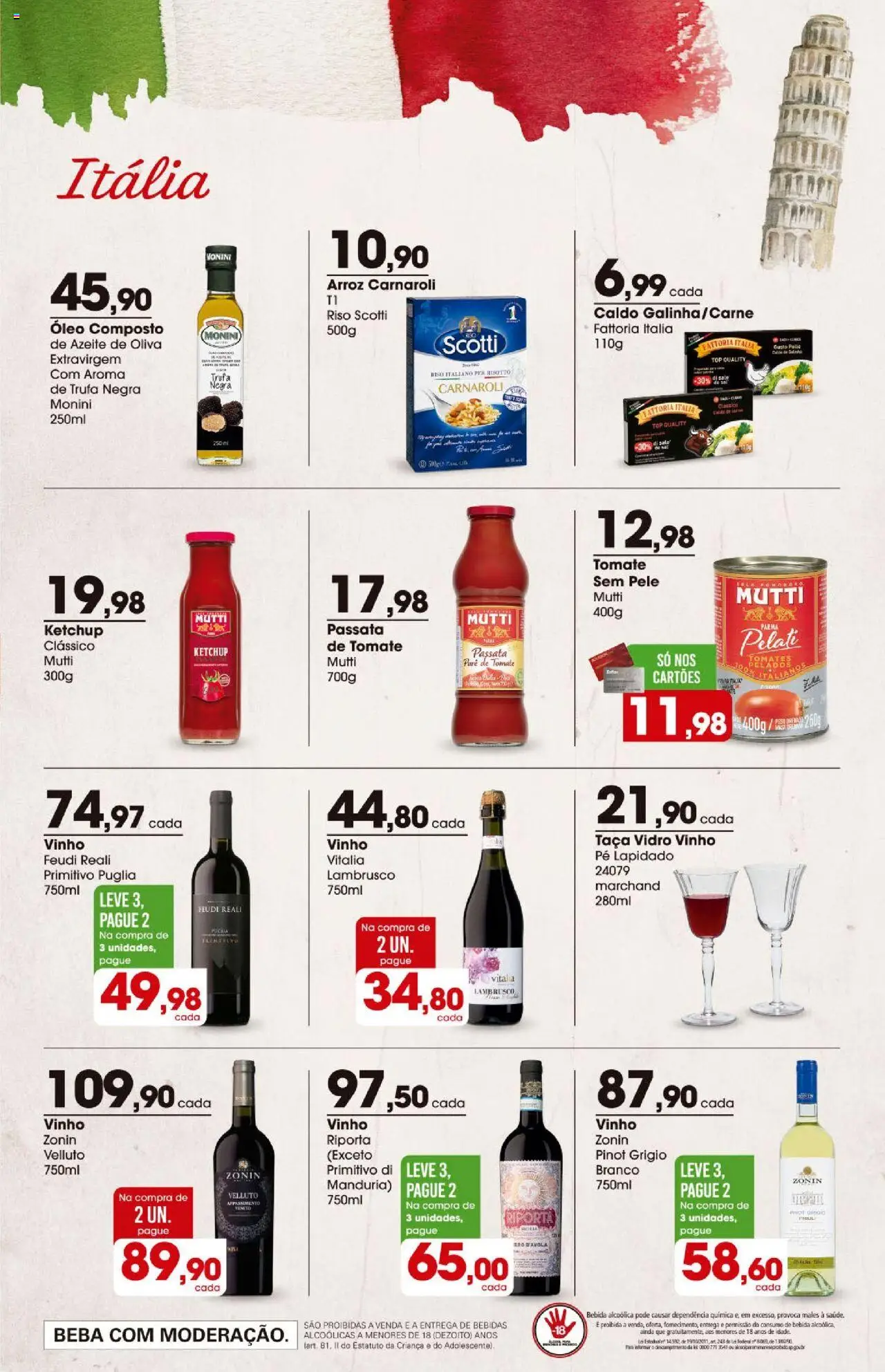 Zaffari Folheto - válido de 07.08.2025 | Página: 3 | Produtos: Arroz, Ketchup, Bebida, Sal