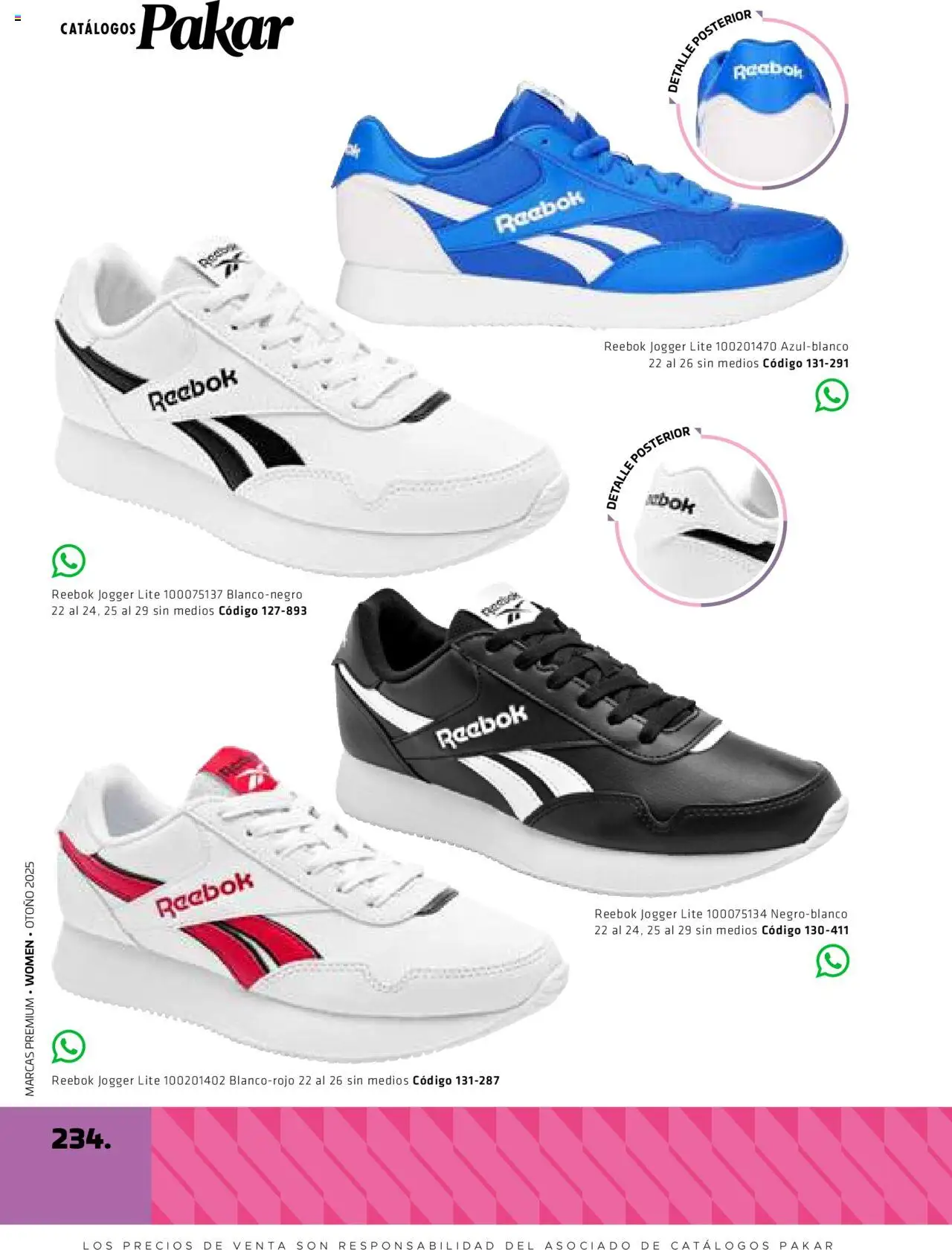 Nuevas ofertas de SC Pakar válidas en toda la República Mexicana desde el 29.08.2025. ¡Encuentra las mejores ofertas en SC Pakar - Catálogo Otoño Women! | Página: 234