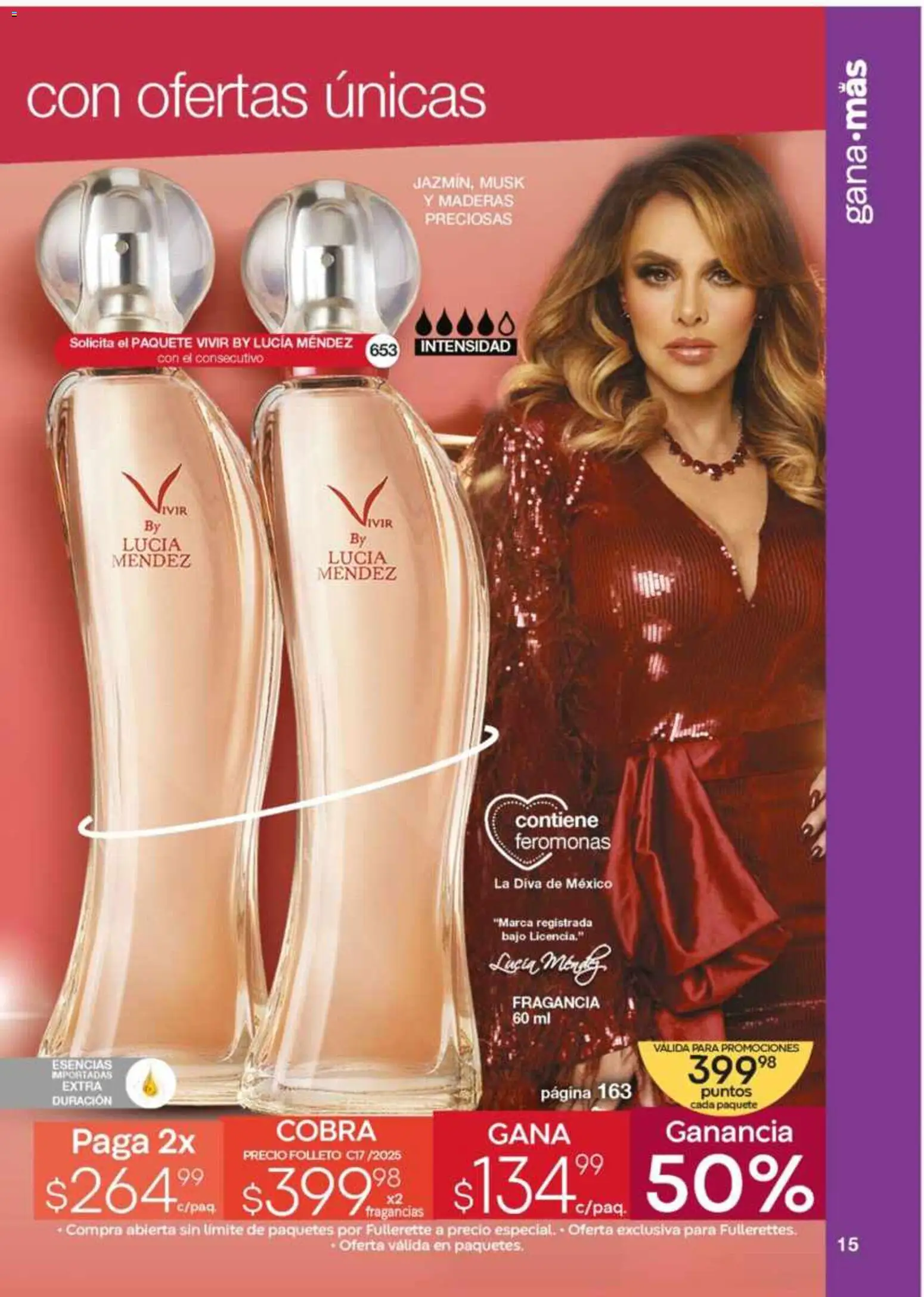 Nuevas ofertas de Fuller válidas en toda la República Mexicana desde el 26.11.2025. ¡Encuentra las mejores ofertas en Fuller Revista Gana Más C17! | Página: 15 | Productos: Esencias, Fragancia