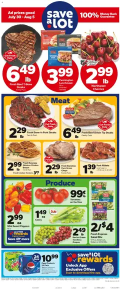 Preview of Save a Lot weekly ads valid from 30.07.2025