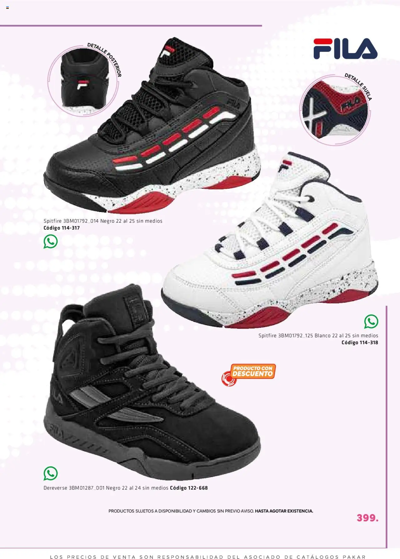 Nuevas ofertas de SC Pakar válidas en toda la República Mexicana desde el 06.03.2025. ¡Encuentra las mejores ofertas en SC Pakar catálogo Women! | Página: 399