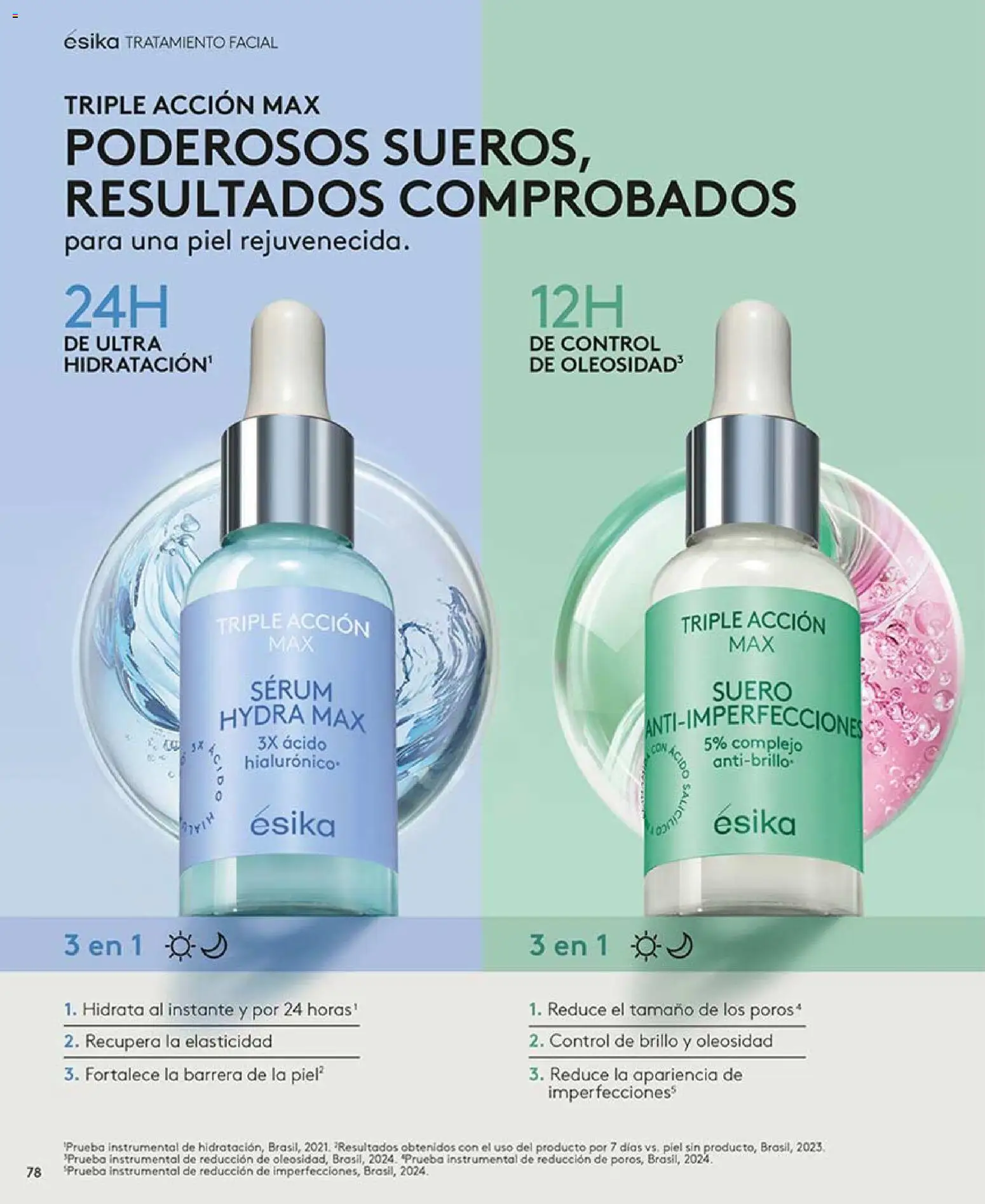 Catálogo Ésika Campaña 5 │ válido desde el 01.03.2026 | Página: 78 | Productos: Brillo, Serum