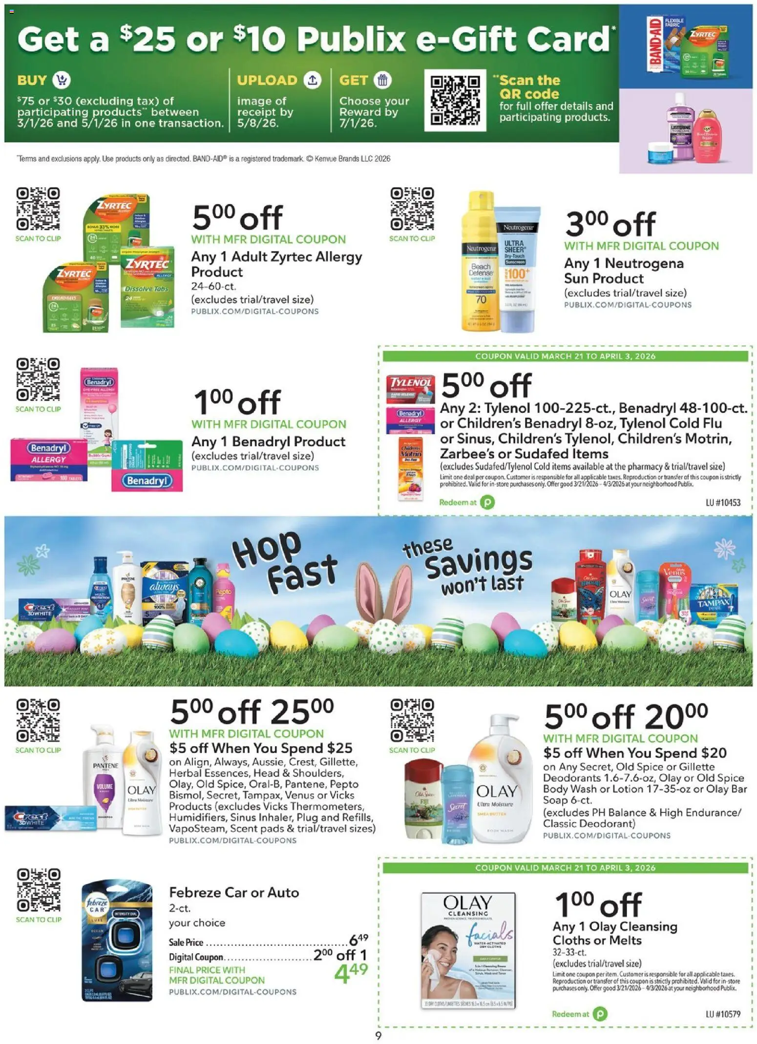 Publix Extra Savings - valid from 21.03.2026 | Page: 9