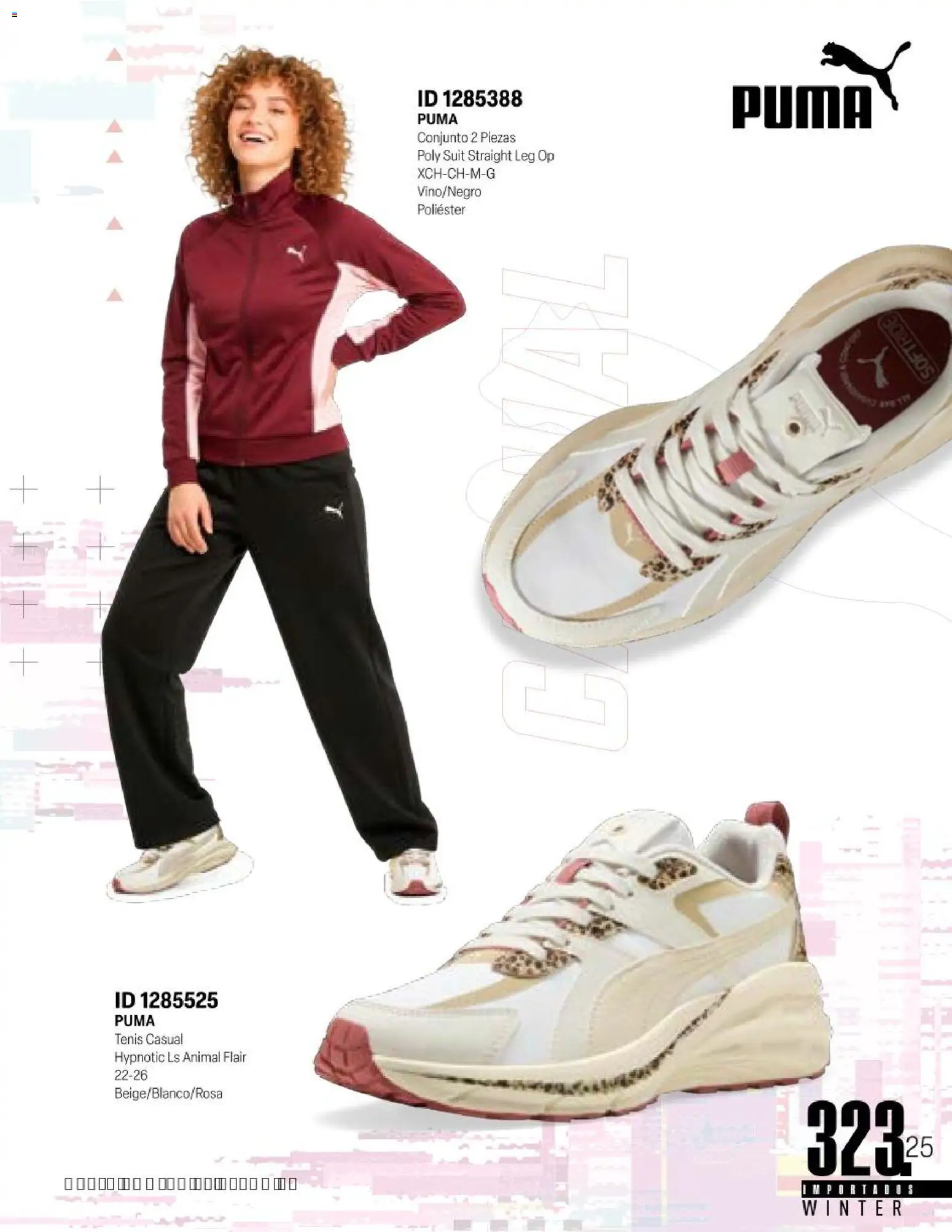 Nuevas ofertas de Price Shoes válidas en toda la República Mexicana desde el 11.11.2025. ¡Encuentra las mejores ofertas en Price Shoes catálogo Importados Winter 2025  ! | Página: 323 | Productos: Tenis, Conjunto