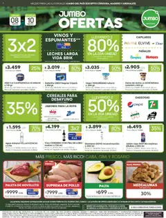 Vista previa Jumbo ofertas válido desde el 08.08.2025