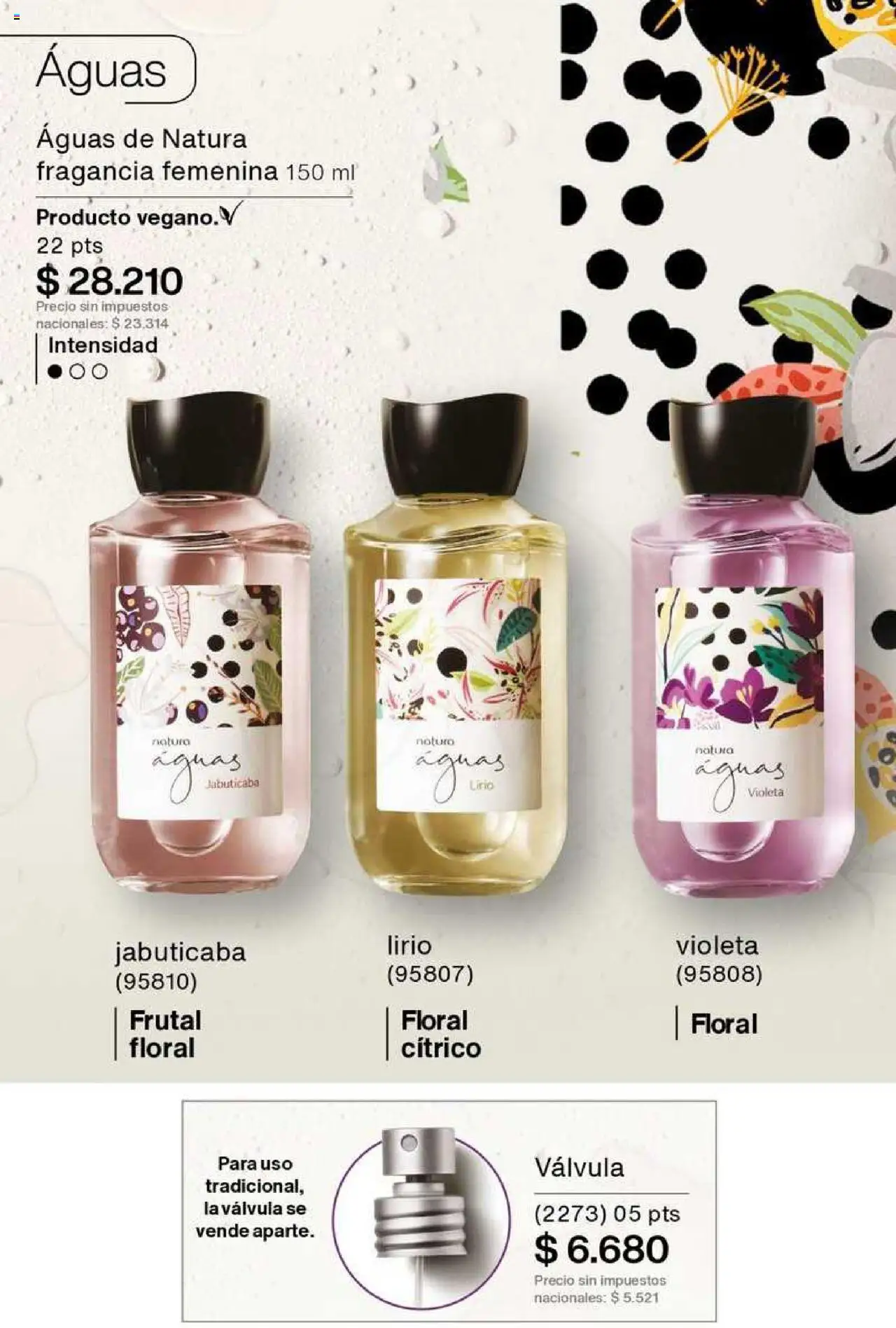 Catálogo Natura Ciclo 8 │ válido desde el 03.06.2025 | Página: 81 | Productos: Fragancia, Agua