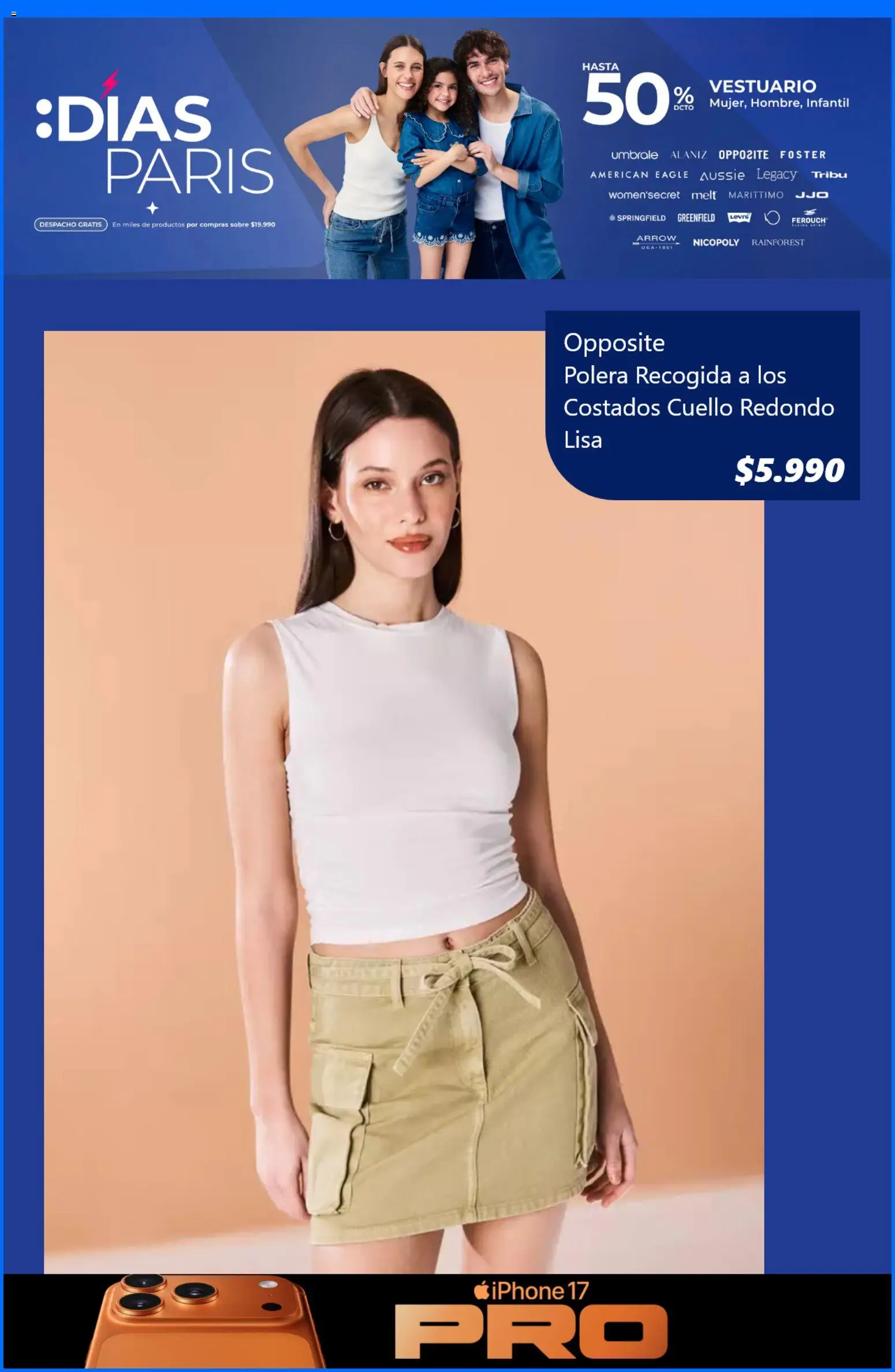 Paris ofertas  │ válido desde el 24.10.2025 | Página: 5 | Productos: Cuello, Sobre, Polera