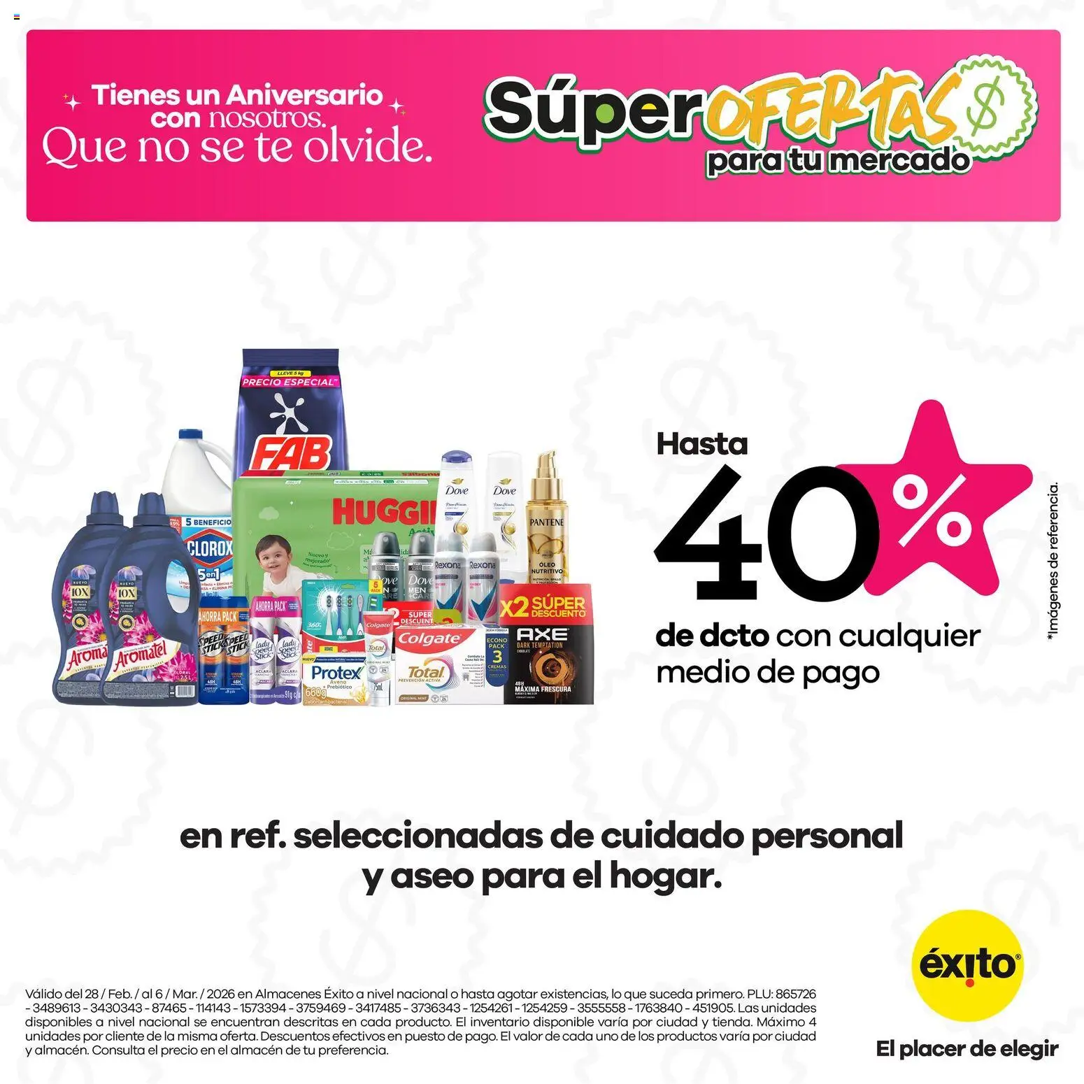 Éxito revista - valida desde el 28.02.2026 | Página: 3 | Productos: Té, Avena