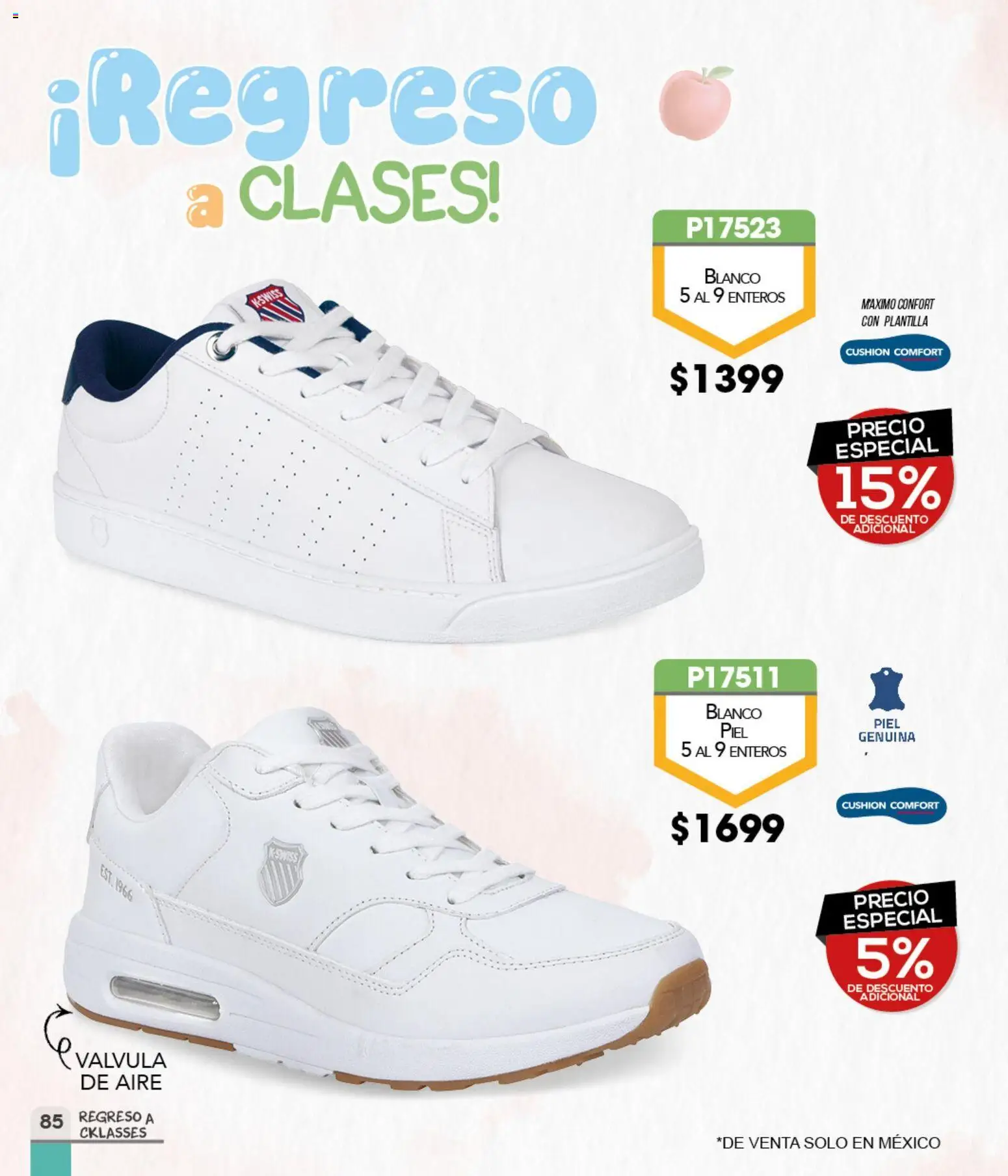 Nuevas ofertas de Cklass válidas en toda la República Mexicana desde el 15.12.2025. ¡Encuentra las mejores ofertas en Cklass catálogo Especial Regreso a Clases! | Página: 86 | Productos: Válvula