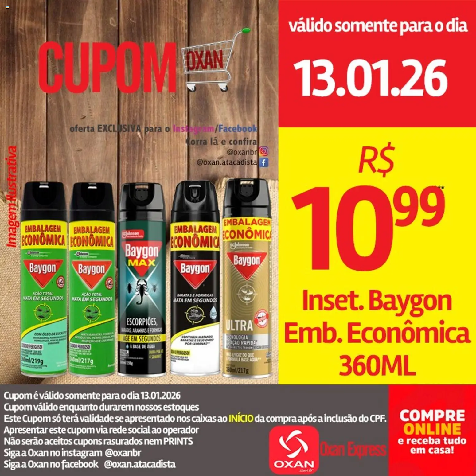 Oxan Atacadista Folheto - válido de 13.01.2026 | Página: 8 | Produtos: Ovos, Óleo, Base
