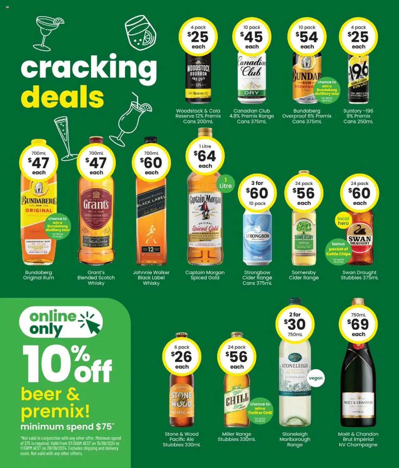 The Bottle-O catalogue - valid from 15.09.2025 | Page: 2 | Products: Beer, Chips, Rum, Kettle