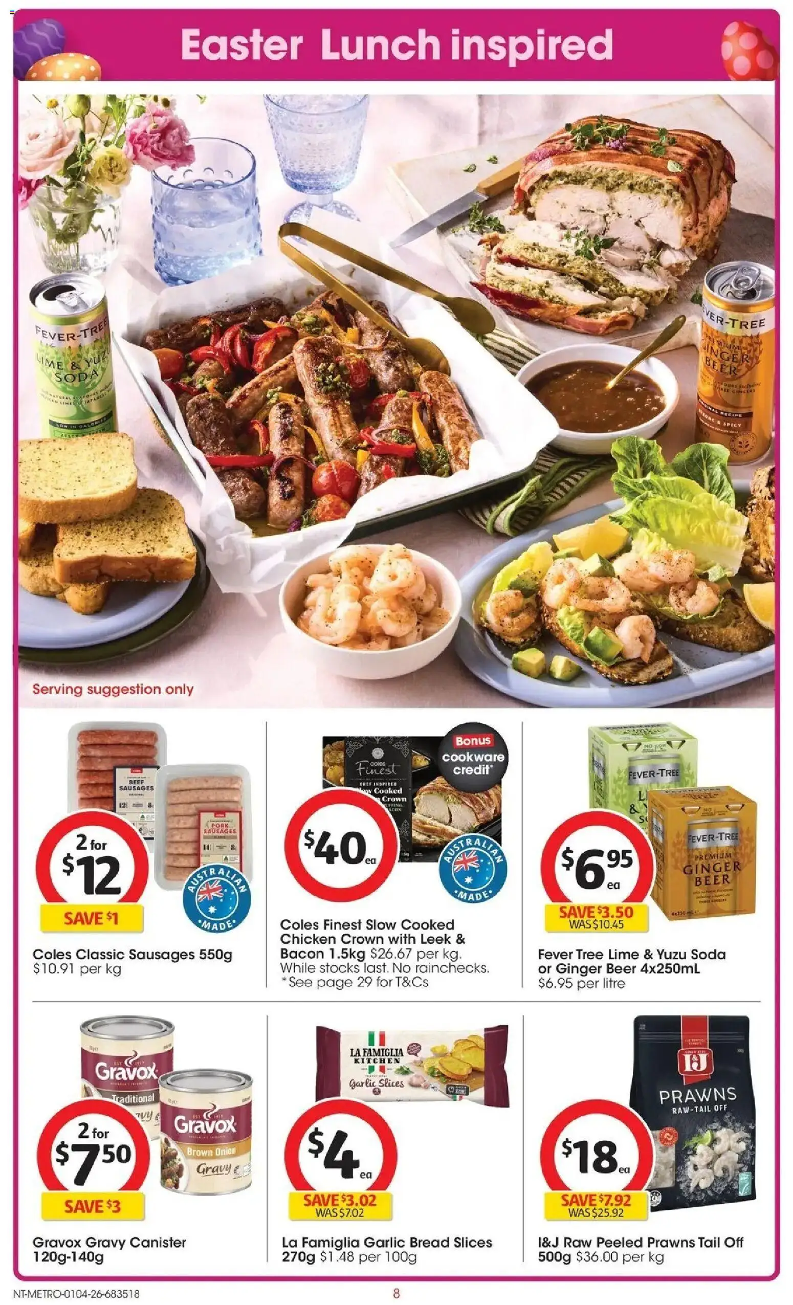 Deals catalogue - valid from 31.03.2026 | Page: 8 | Products: Ginger, Beef, Prawns, Lime