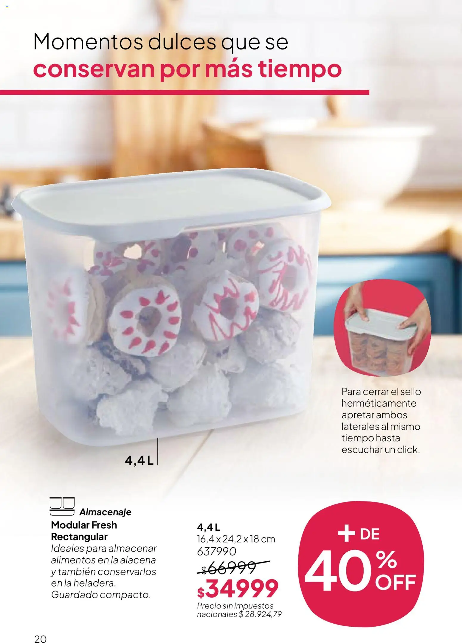 Tupperware Folleto │ válido desde el 24.11.2025 | Página: 21 | Productos: Modular, Alacena