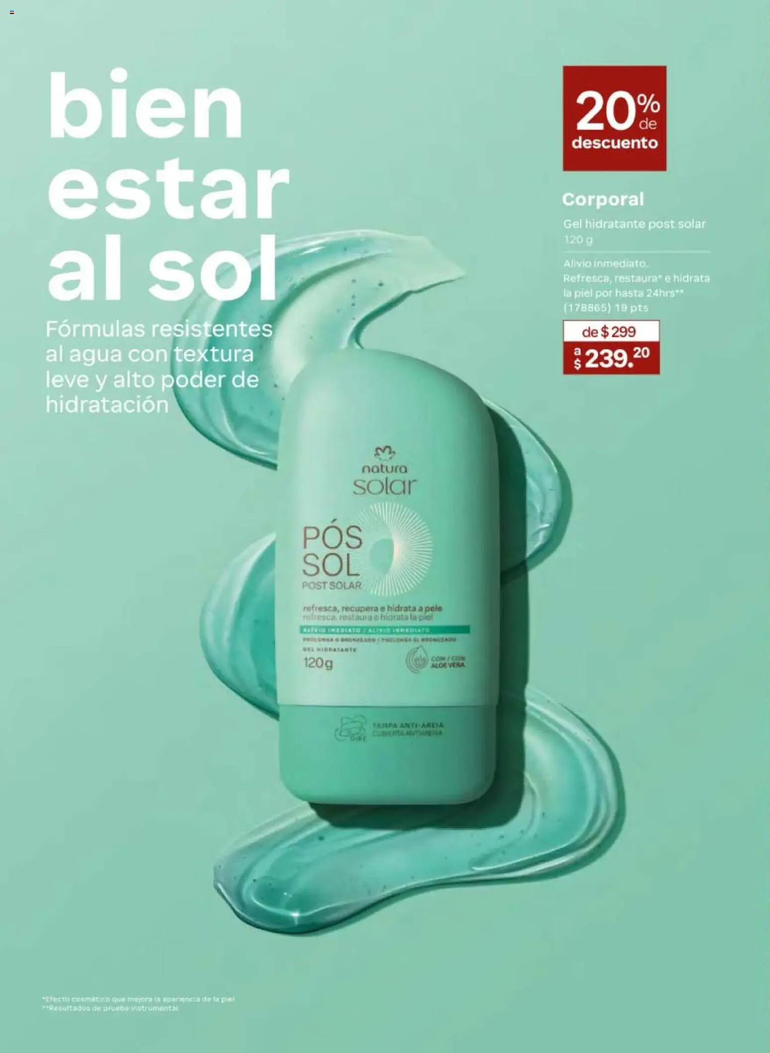 Nuevas ofertas de Natura válidas en toda la República Mexicana desde el 20.02.2026. ¡Encuentra las mejores ofertas en Natura campaña 4 2026! | Página: 142 | Productos: Agua