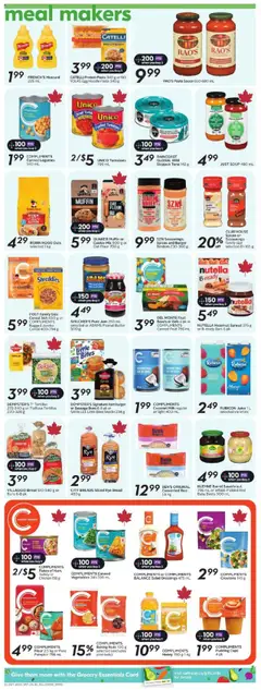 Safeway flyer valid from 03.07.2025 | Page: 17 | Products: Nuts, Turkey, Butter, Juice