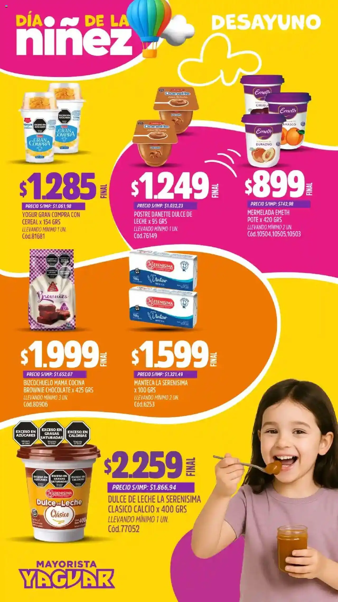Yaguar - José C. Paz │ válido desde el 04.08.2025 | Página: 37 | Productos: Cocina, Leche, Manteca, Yogur
