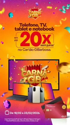 Gbarbosa - Ofertas da semana - Pré-Visualização do folheto da loja Gbarbosa, válido de 18.02.2026