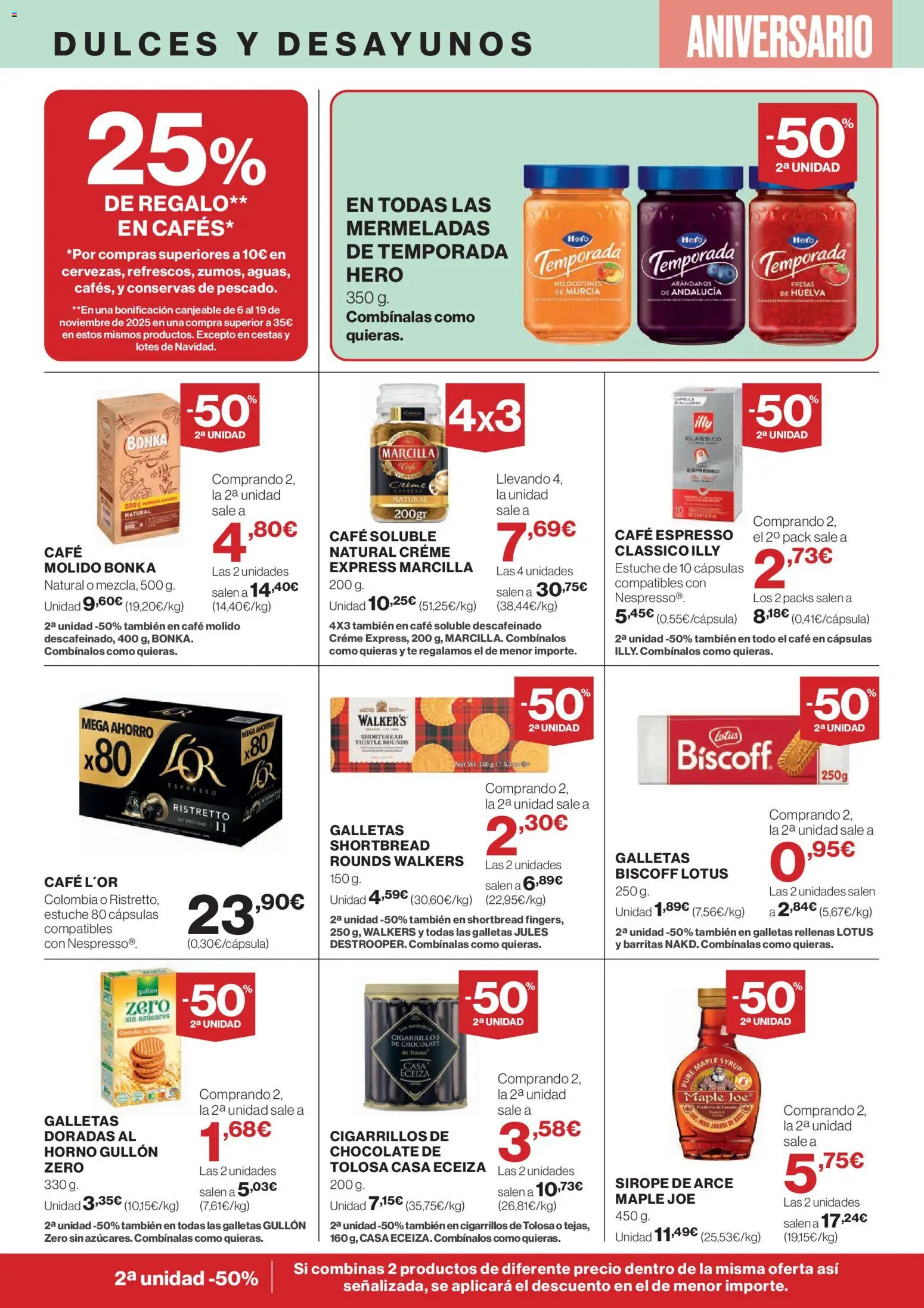 Nuevas ofertas de El Corte Inglés válidas en toda la República Mexicana desde el 23.10.2025. ¡Encuentra las mejores ofertas en El Corte - Catálogo Que necesitas hoy! | Página: 20 | Productos: Estuche, Dulces, Fresas, Galletas