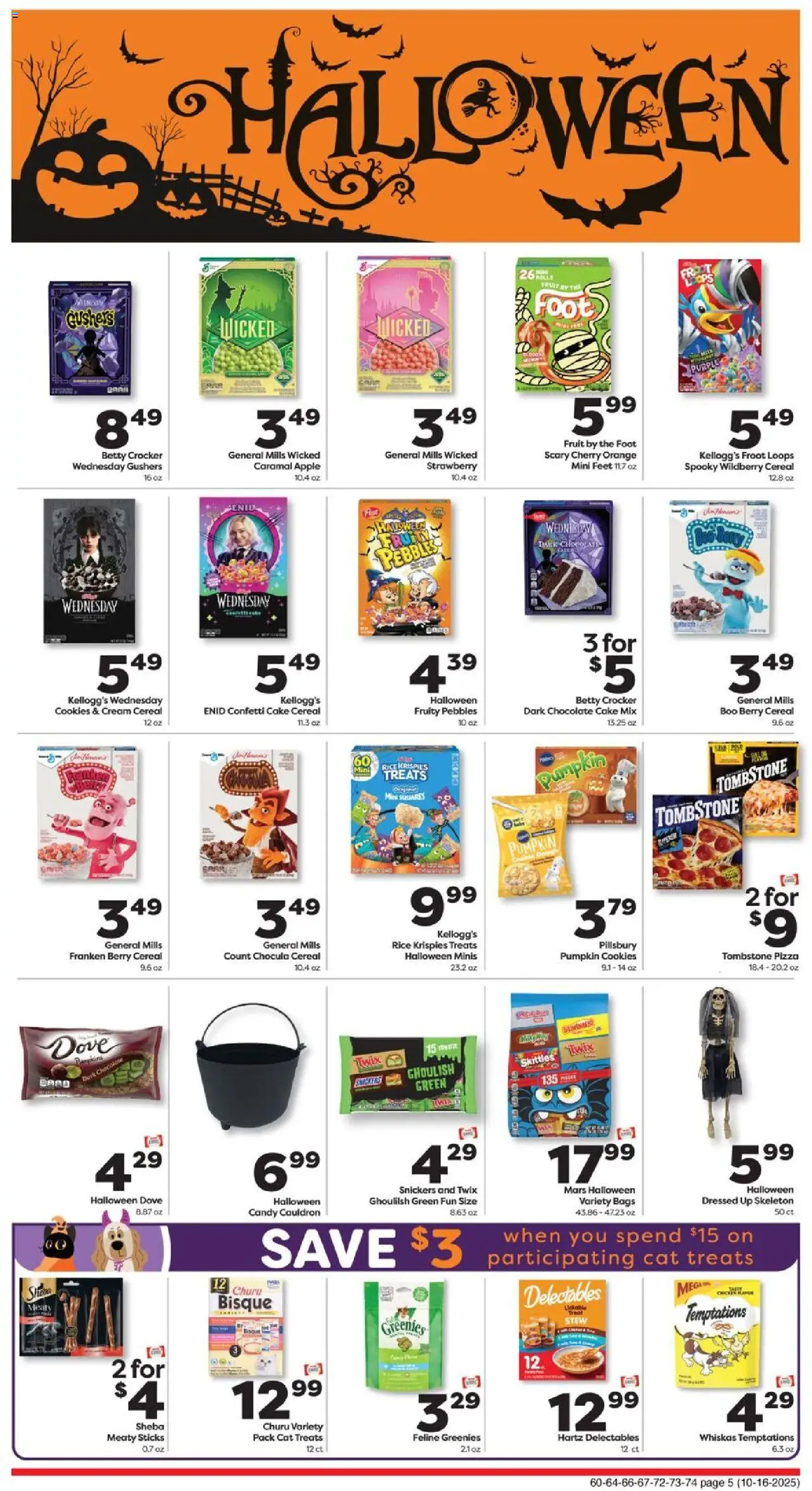 Weis Weekly Ad - valid from 16.10.2025 | Page: 5 | Products: Pizza, Rice, Cream, Cookies