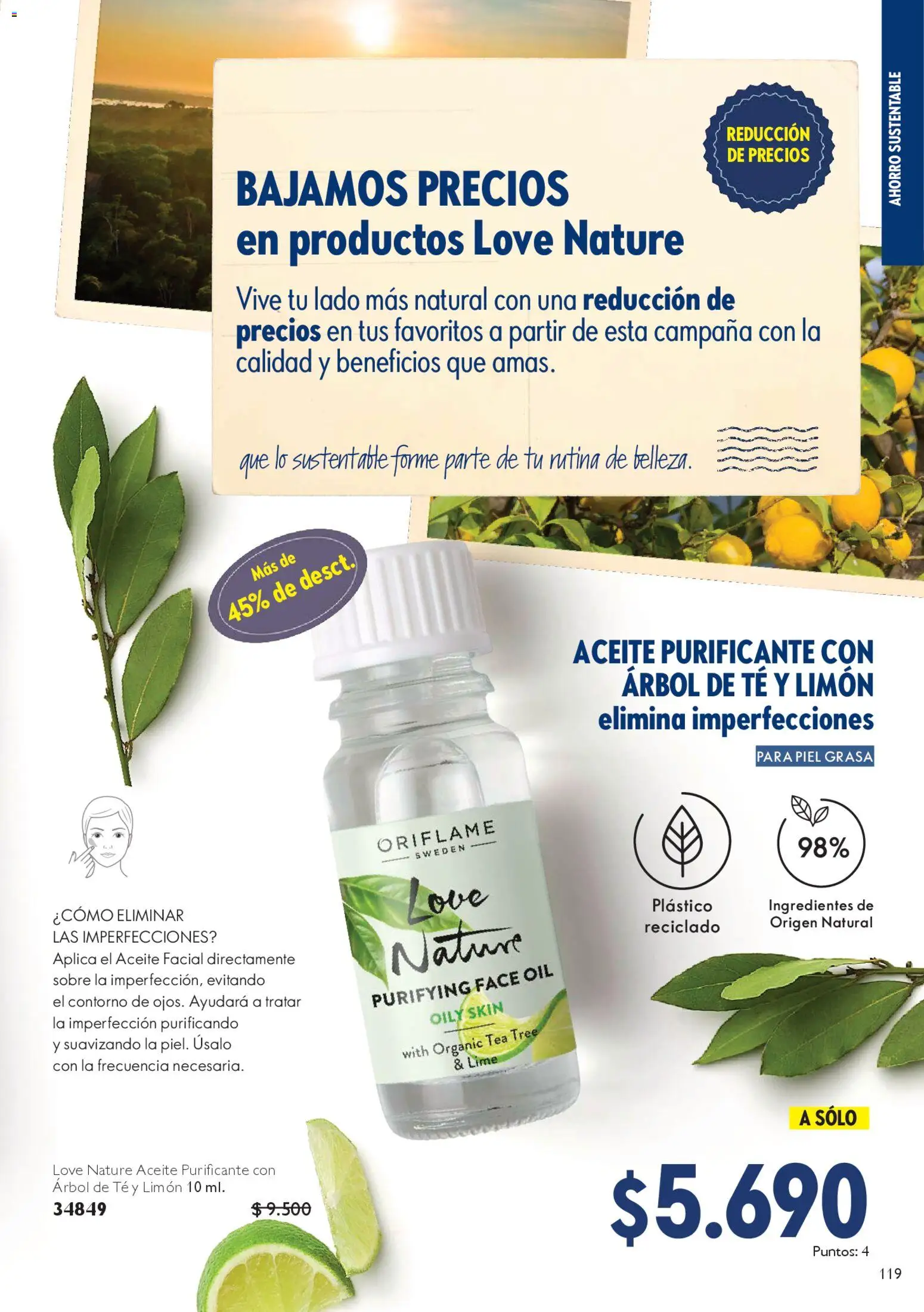 Oriflame catálogo │ válido desde el 14.02.2026 | Página: 119 | Productos: Contorno, Limón, Campana, Aceite