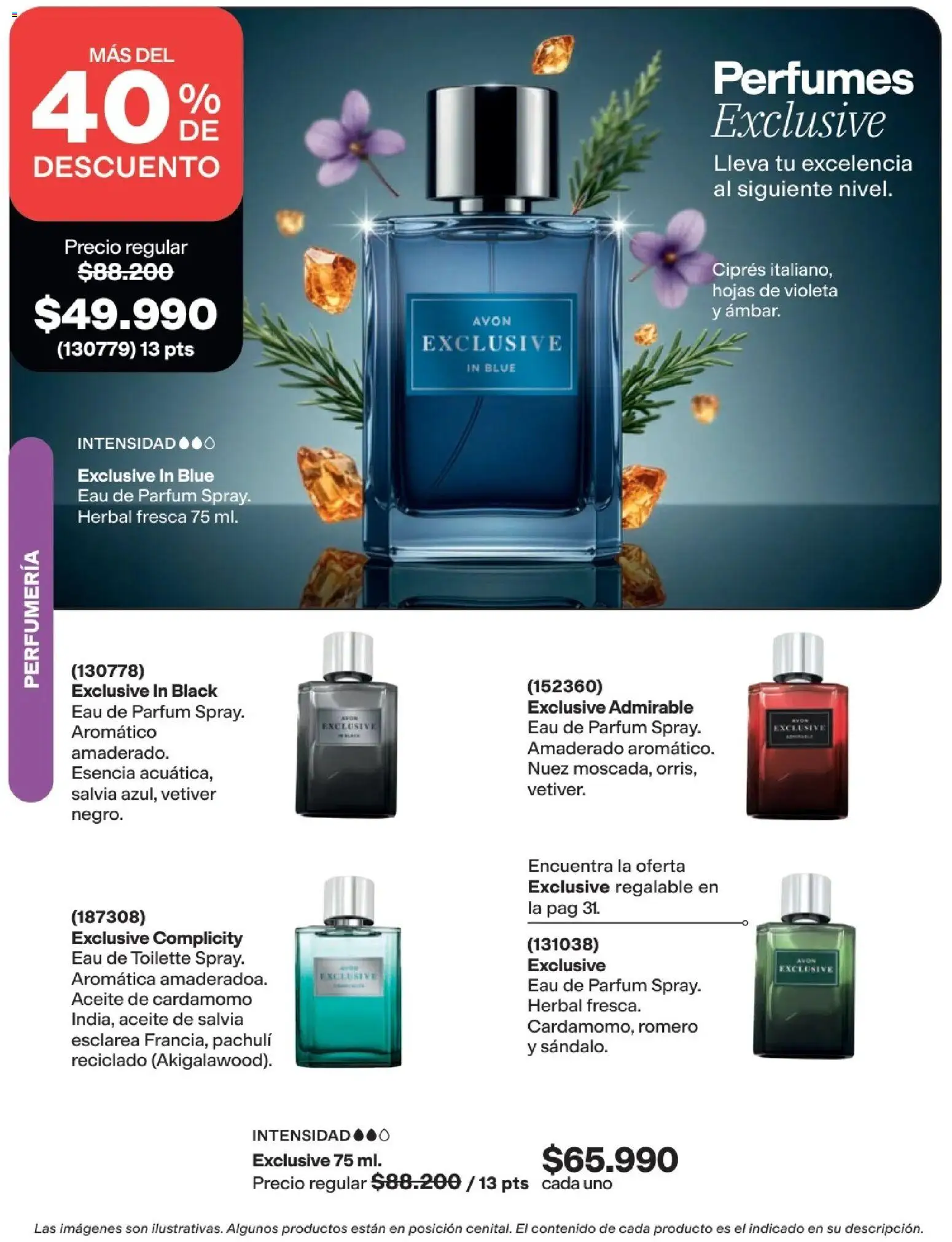 Avon revista - valida desde el 25.03.2026 | Página: 82 | Productos: Eau de toilette, Nuez, Aceite