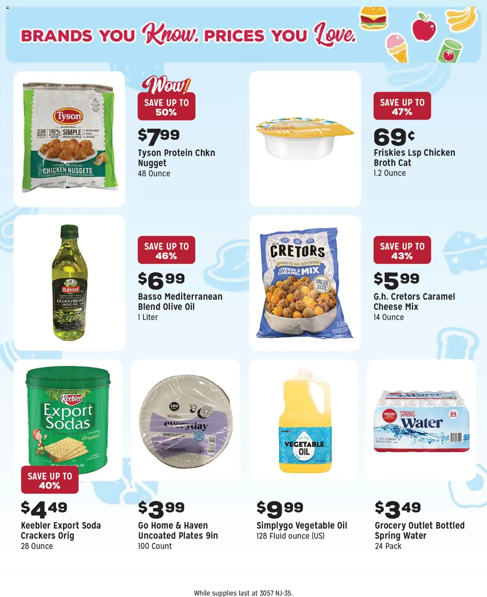 Grocery Outlet Weekly Ad - NJ - valid from 31.12.2025 | Page: 13 | Products: Cheese, Oil, Water