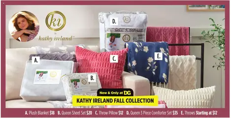 Preview of Dollar General weekly ads valid from 09.11.2025 | Page: 15 | Products: Pillow, Blanket, Comforter, Sheet