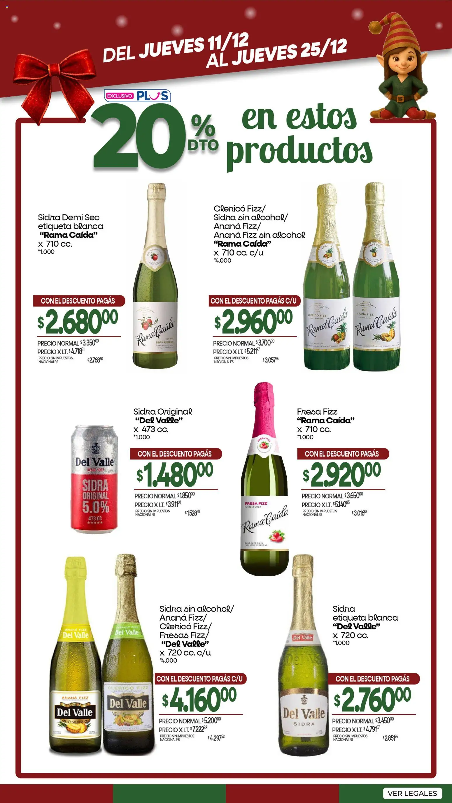 La Anonima catálogo │ válido desde el 11.12.2025 | Página: 12 | Productos: Ananá, Fresas