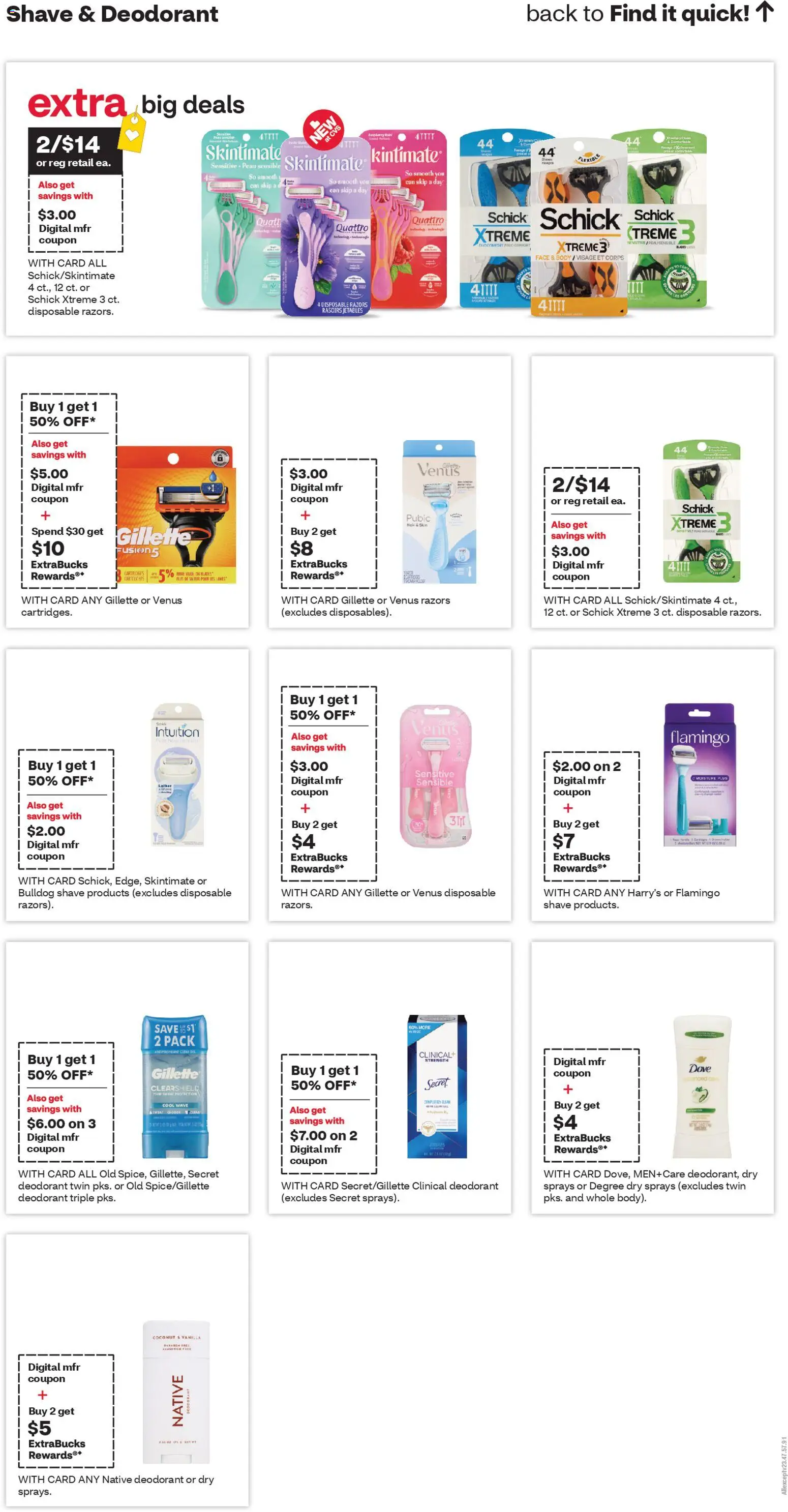 CVS Pharmacy Weekly Ad - CT - valid from 22.03.2026 | Page: 15 | Products: Deodorant, Raspberry