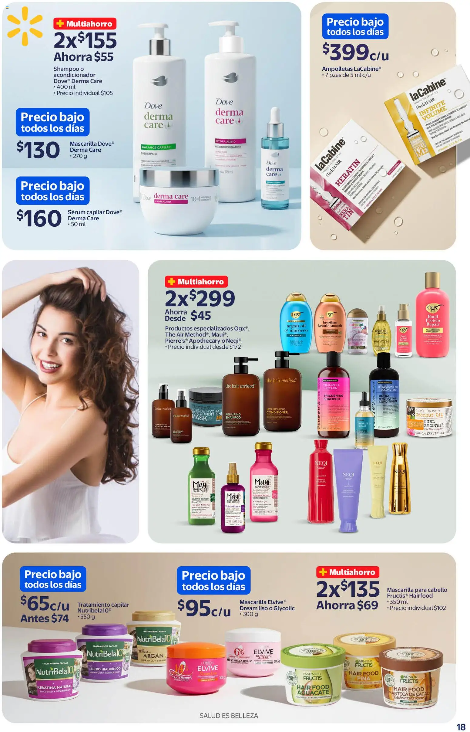 Nuevas ofertas de Walmart válidas en toda la República Mexicana desde el 11.02.2026. ¡Encuentra las mejores ofertas en Walmart folleto! | Página: 18 | Productos: Serum, Aguacate, Piña, Mascarilla