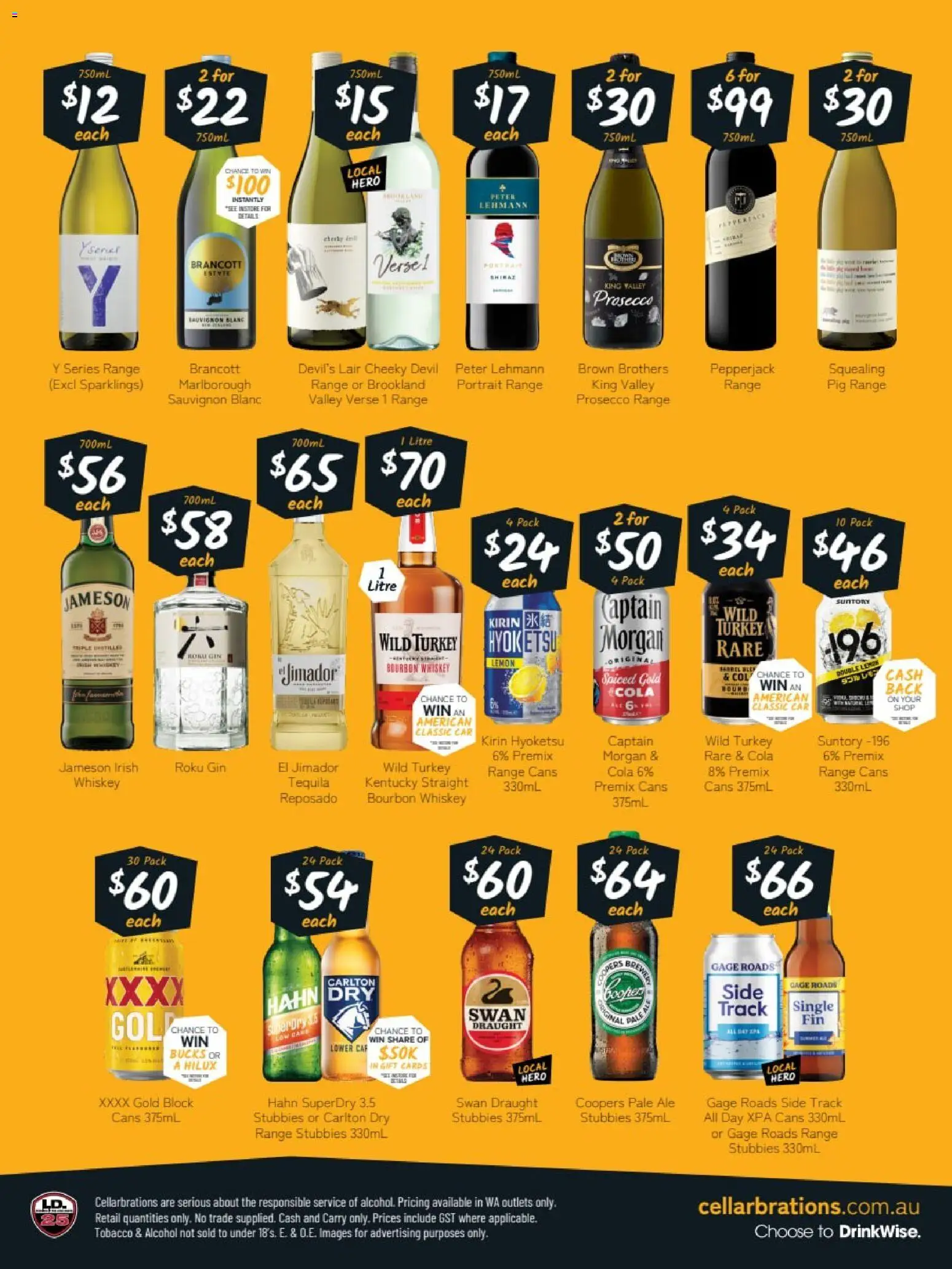 Cellarbrations catalogue - valid from 06.04.2026 | Page: 2 | Products: Gin, Whiskey, Lemon, Turkey