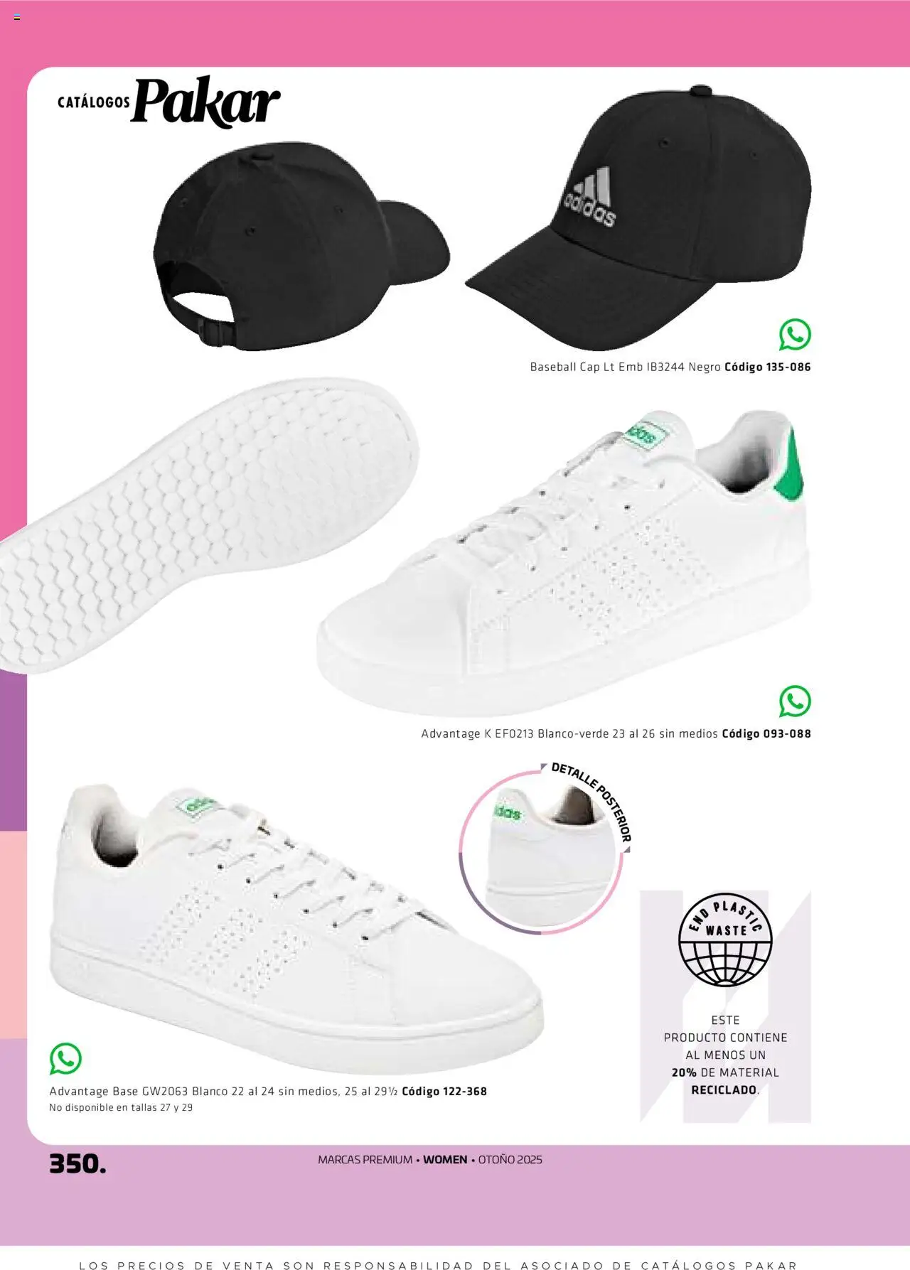 Nuevas ofertas de SC Pakar válidas en toda la República Mexicana desde el 29.08.2025. ¡Encuentra las mejores ofertas en SC Pakar - Catálogo Otoño Women! | Página: 350