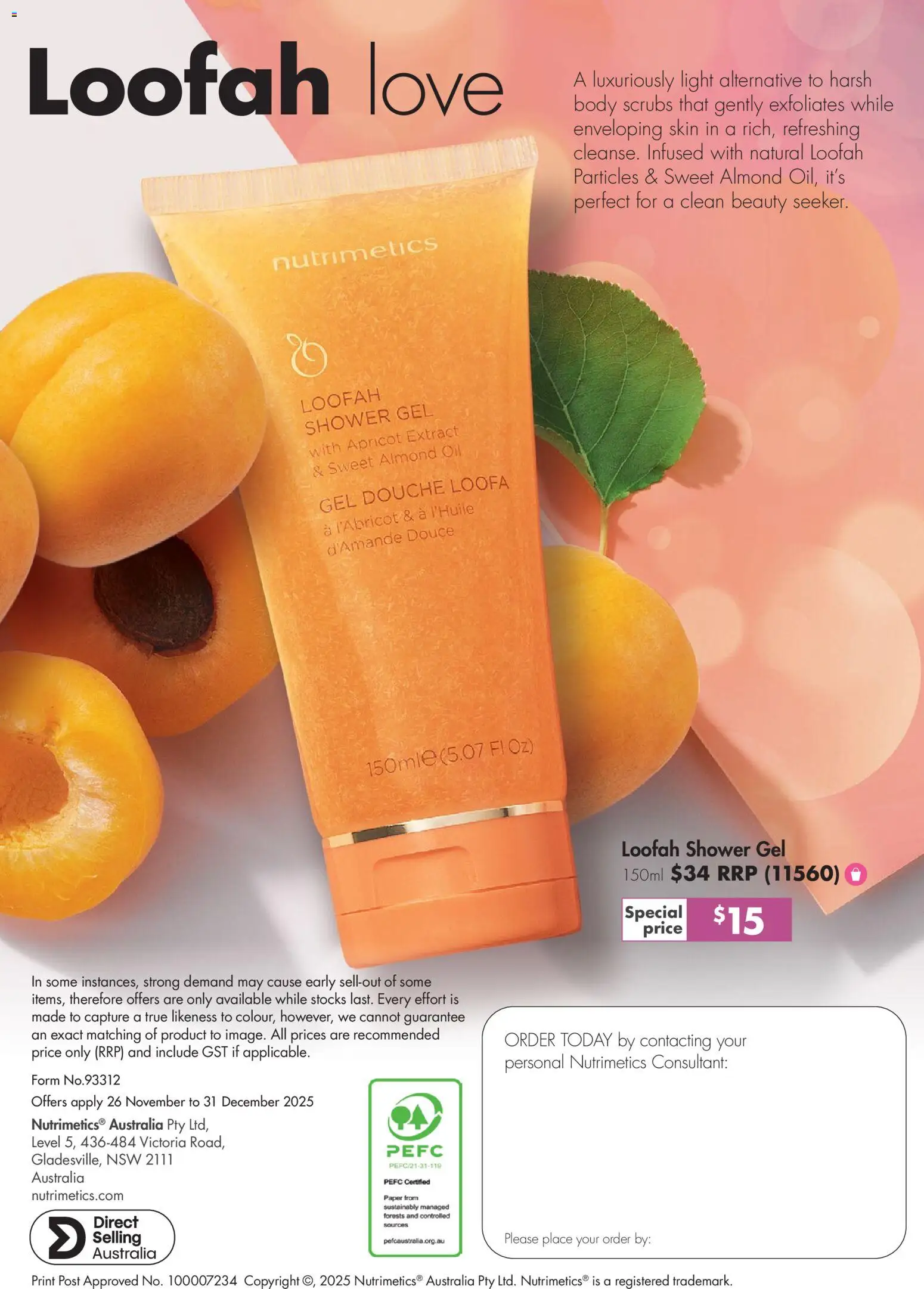 Nutrimetics catalogue - valid from 26.11.2025 | Page: 28 | Products: Shower, Light, Oil, Shower gel