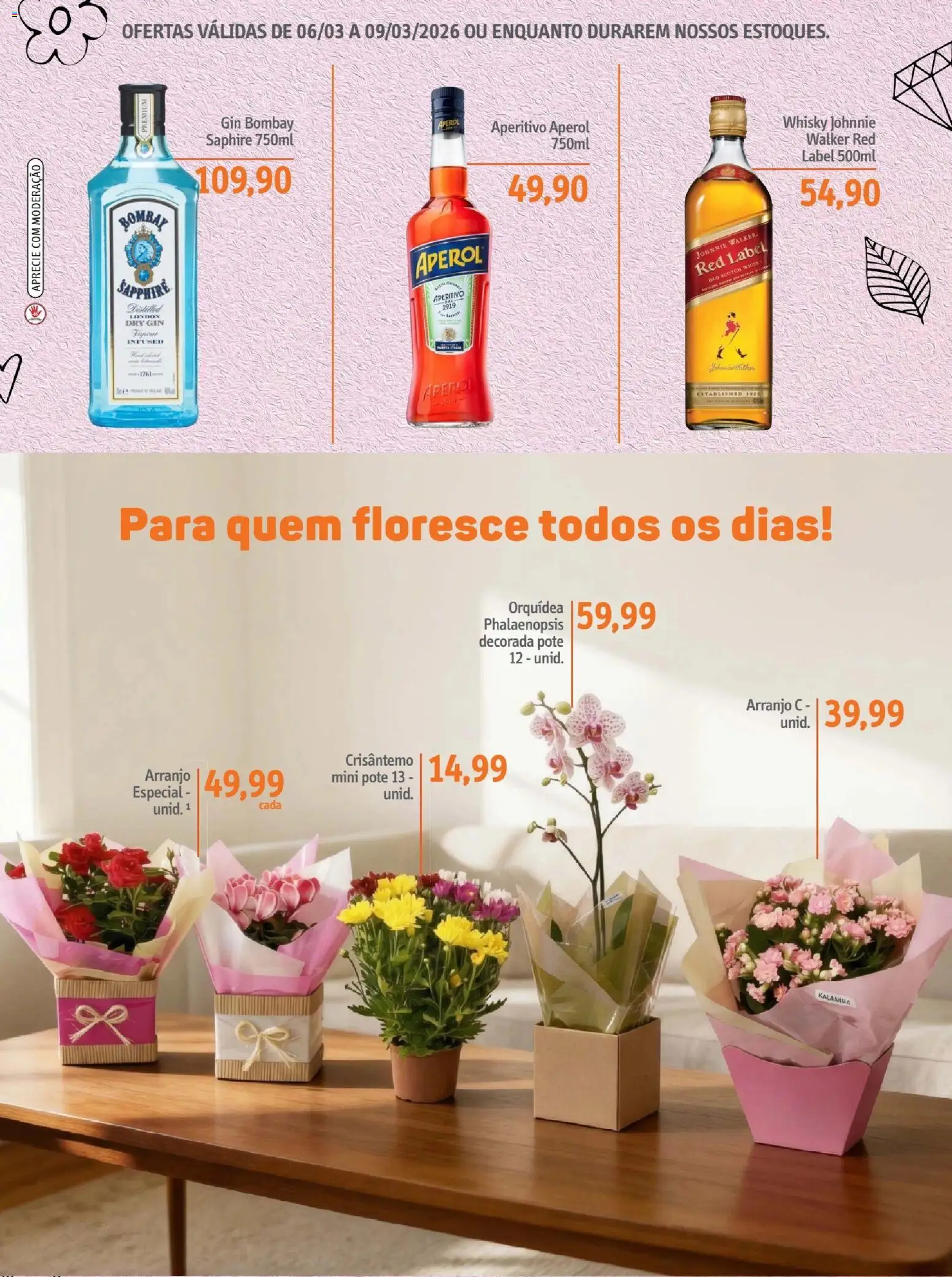 Sonda Folheto - válido de 06.03.2026 | Página: 9 | Produtos: Whisky, Gin