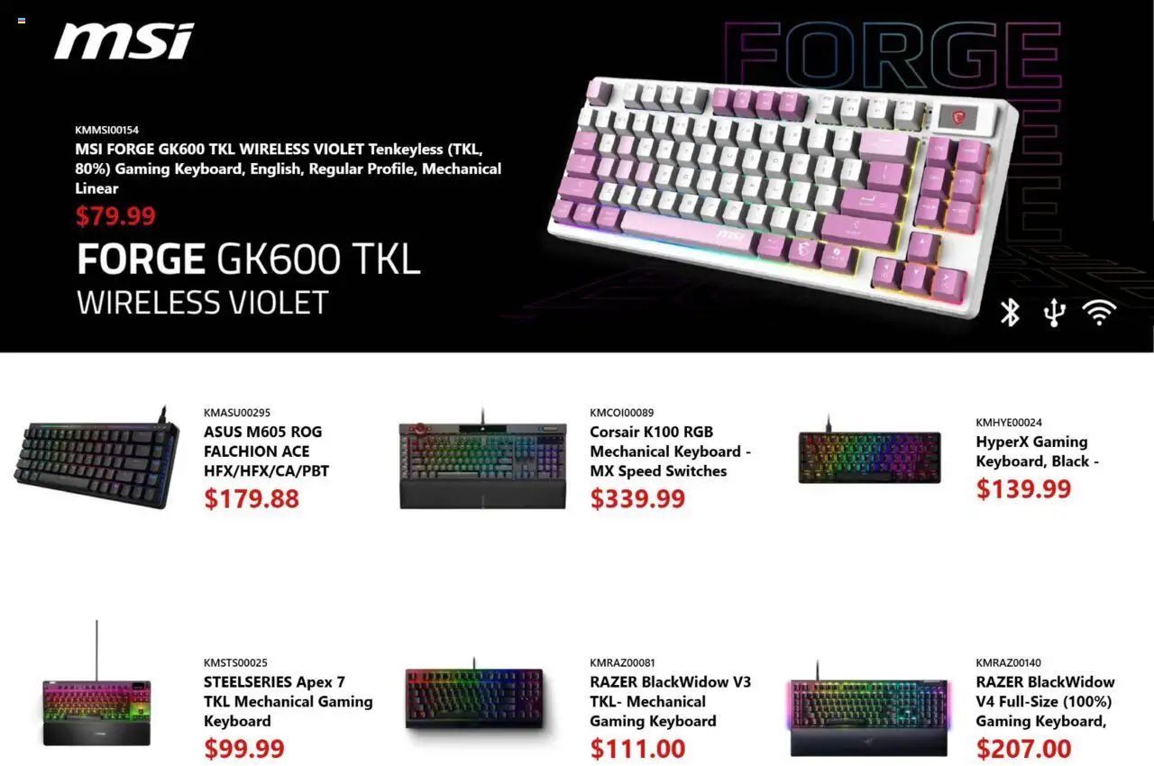 Canada Computers flyer valid from 15.08.2025 | Page: 10 | Products: Keyboard
