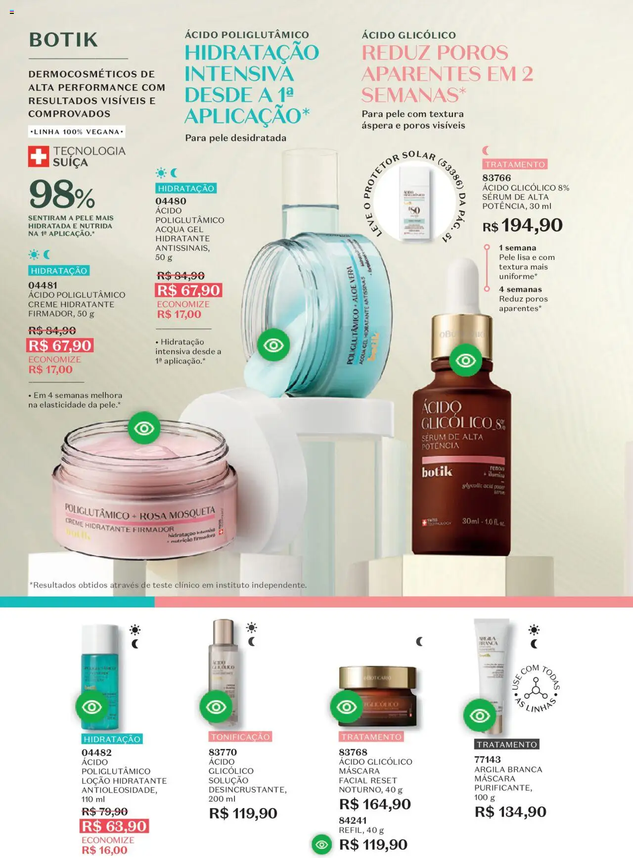 O Boticário Folheto - válido de 22.09.2025 | Página: 61 | Produtos: Argila, Sérum, Creme