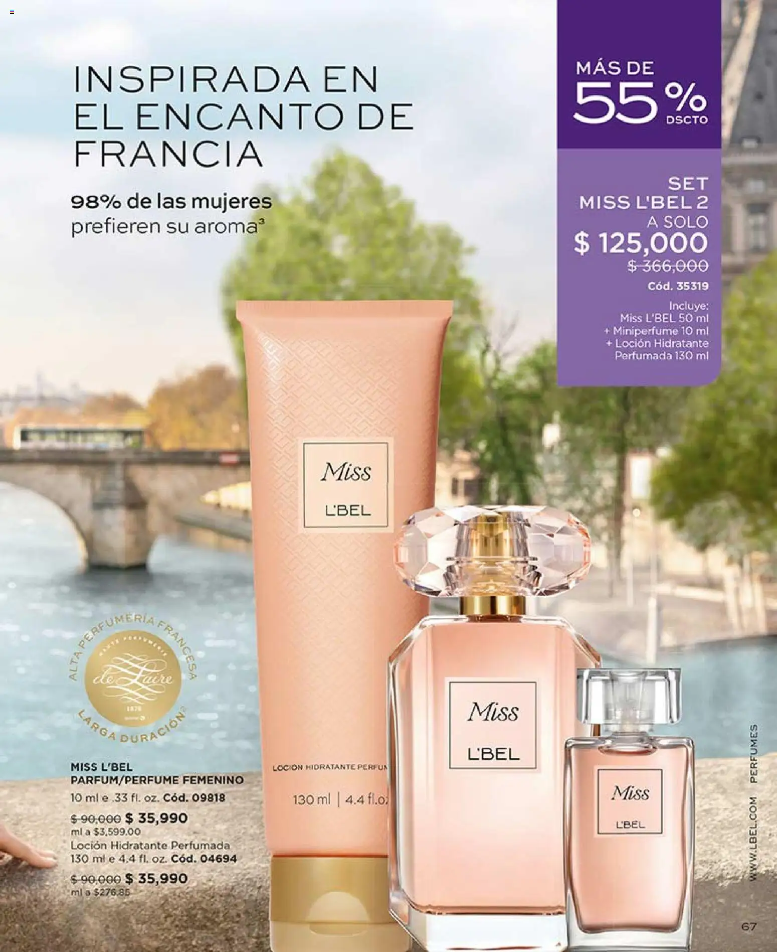 L'Bel revista - valida desde el 13.03.2026 | Página: 67 | Productos: Loción