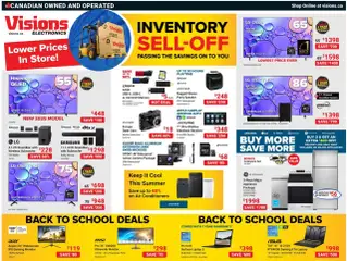 Preview of Visions weekly flyer / circulaire from shop Visions valid from 08.08.2025