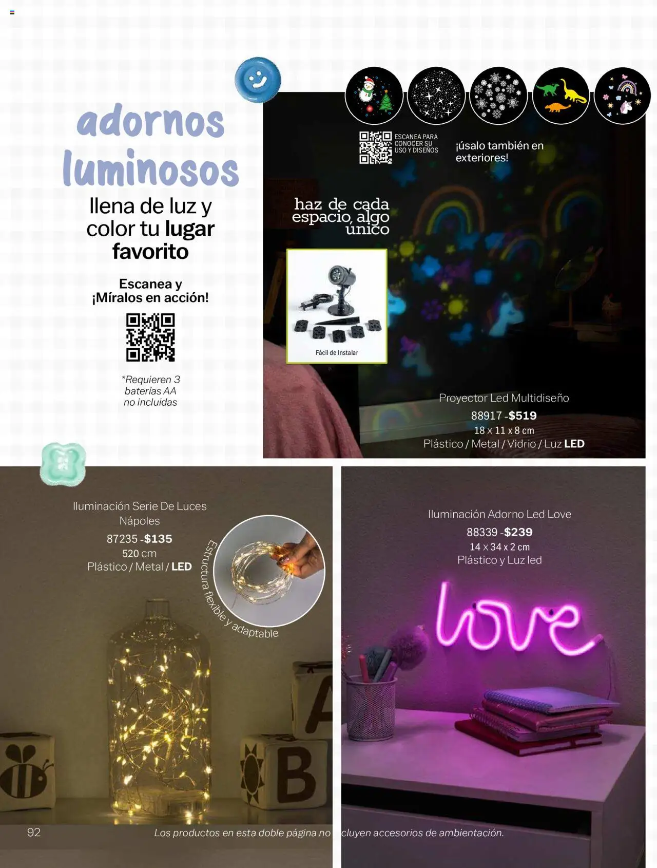 Nuevas ofertas de Vianney válidas en toda la República Mexicana desde el 15.08.2025. ¡Encuentra las mejores ofertas en Vianney - Catálogo Bebé! | Página: 94 | Productos: Proyector, Flexible