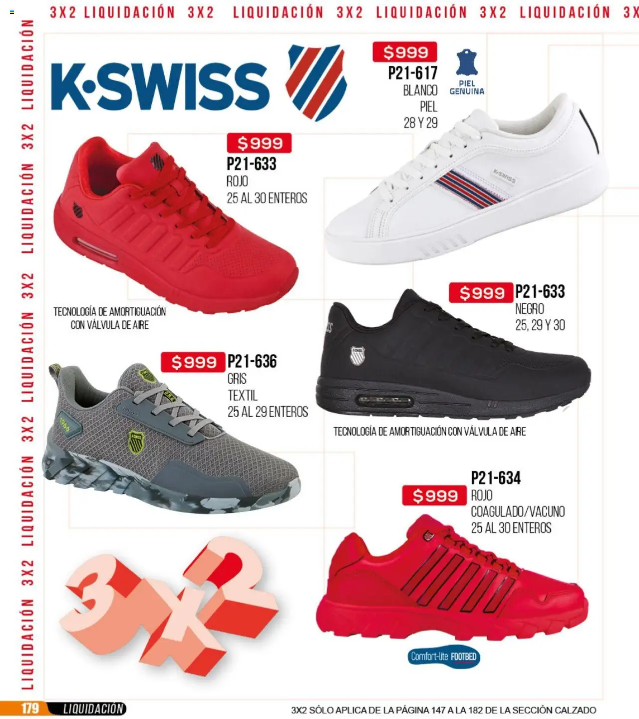 Nuevas ofertas de Cklass válidas en toda la República Mexicana desde el 09.09.2025. ¡Encuentra las mejores ofertas en Cklass - Catálogo Liquidacion Calzado! | Página: 180 | Productos: Válvula