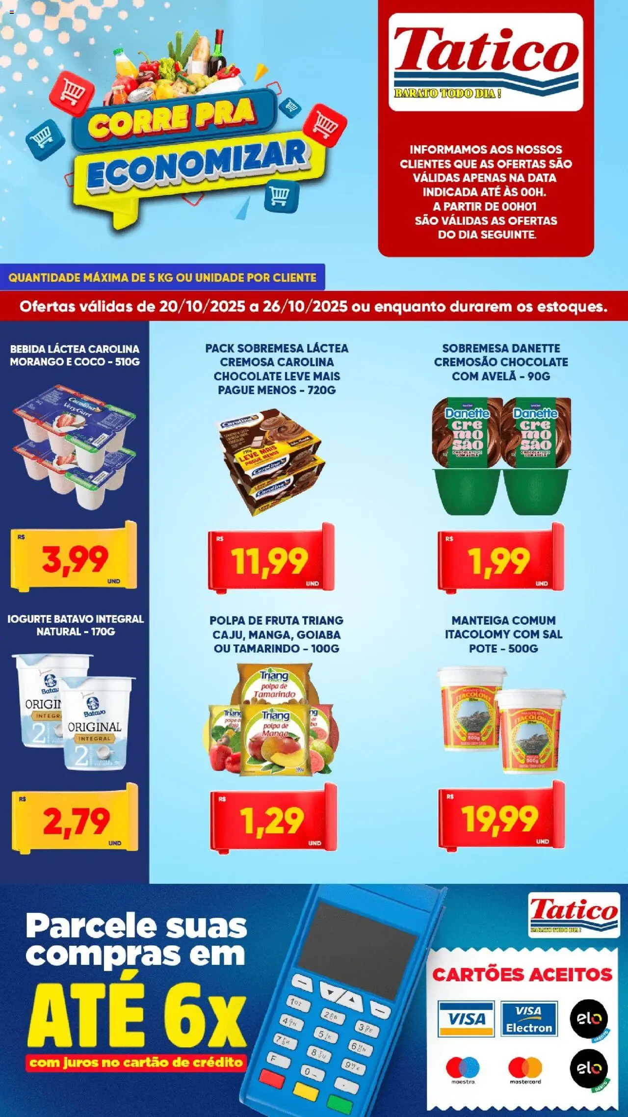 Tatico Folheto - válido de 20.10.2025 | Página: 2 | Produtos: Coco, Chocolate, Sal, Avelã