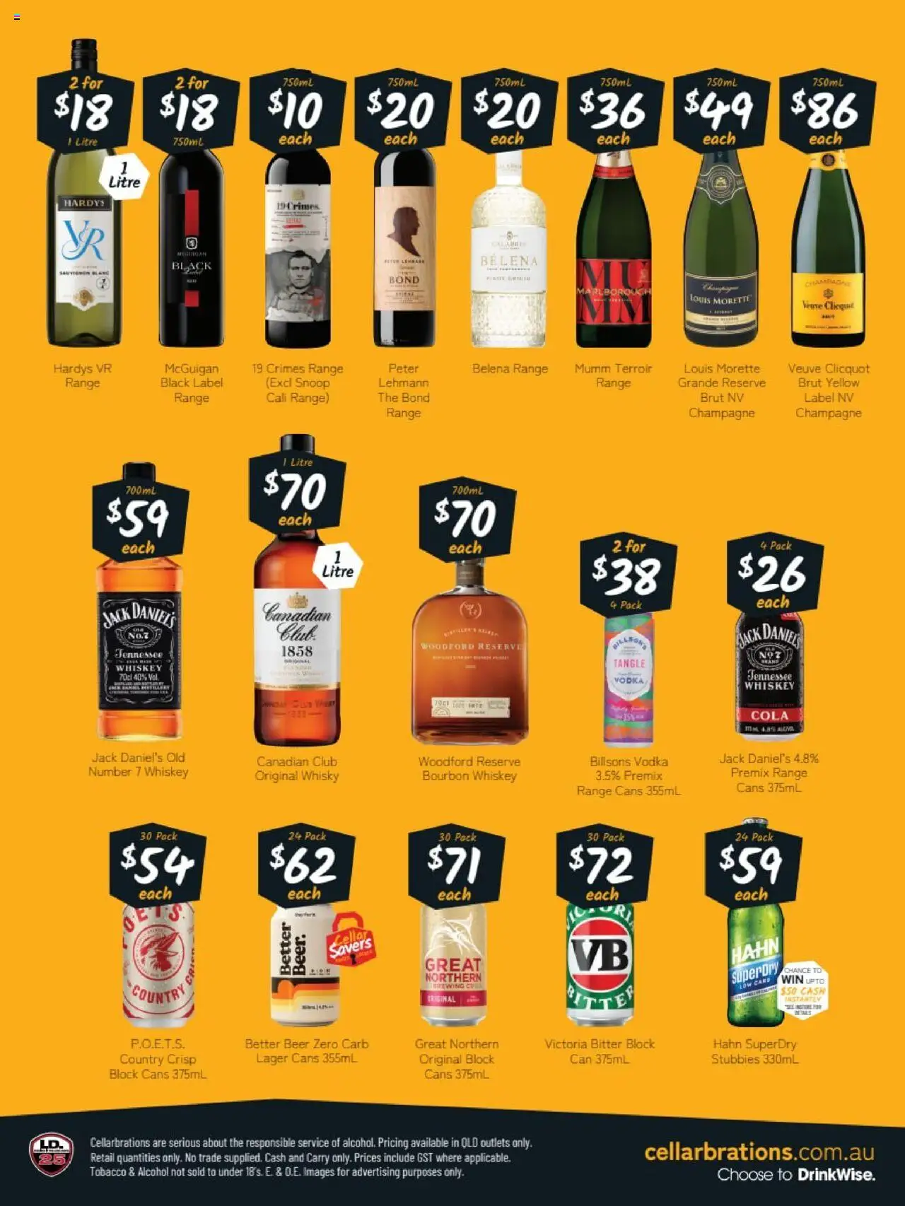 Cellarbrations catalogue - valid from 20.10.2025 | Page: 3 | Products: Beer, Bourbon, Vodka, Whiskey