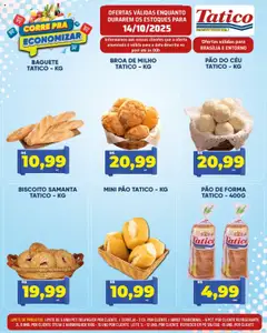 Tatico - Ofertas do Dia - Pré-Visualização do folheto da loja Tatico, válido de 15.10.2025 | Página: 25 | Produtos: Leite, Arroz, Pão de forma, Hambúrguer