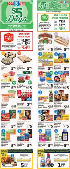 Preview of Food City weekly ads valid from 07.11.2025