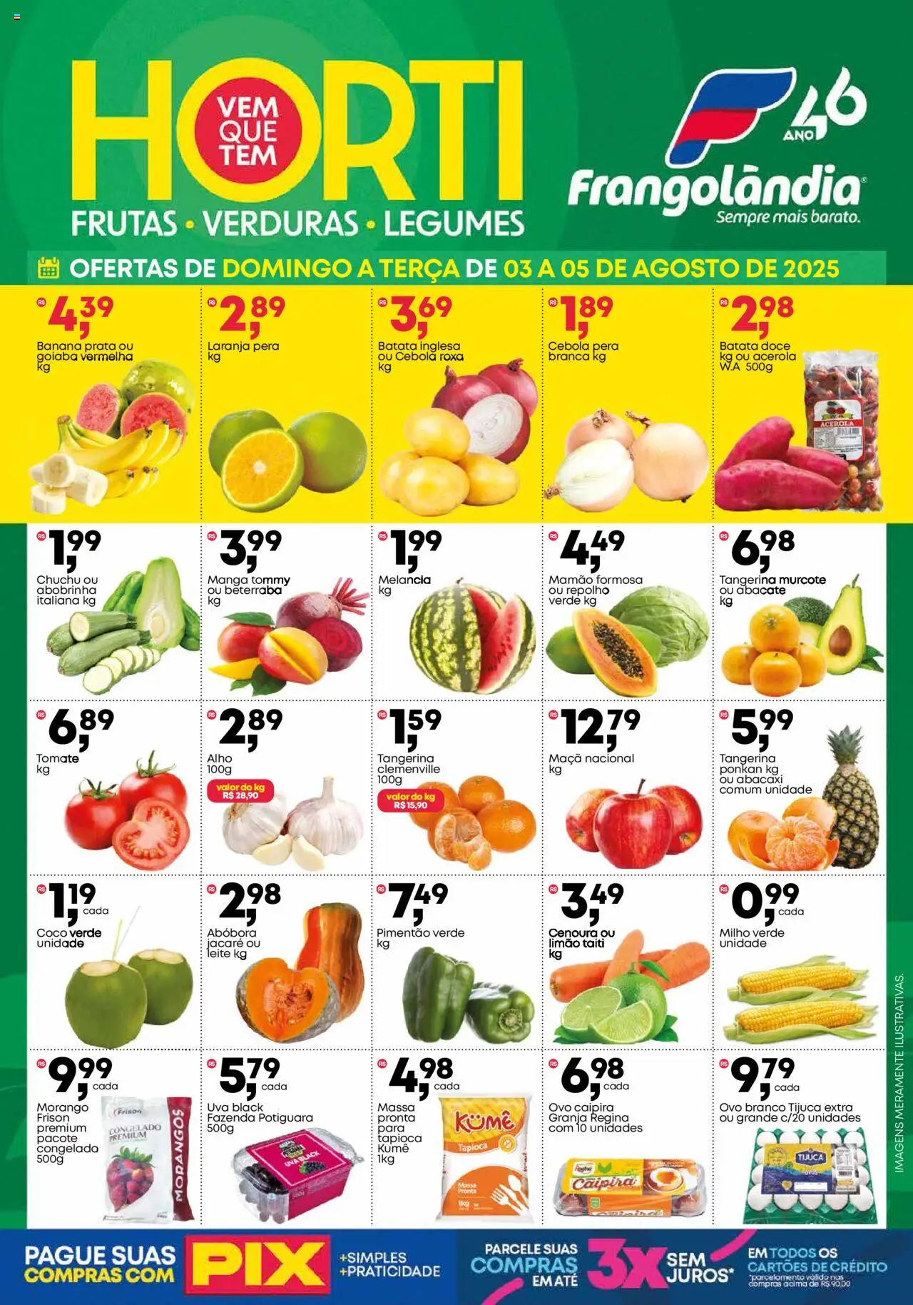 Frangolândia Folheto - válido de 03.08.2025 | Página: 1