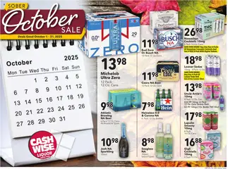Preview of Cash Wise weekly ads valid from 01.10.2025